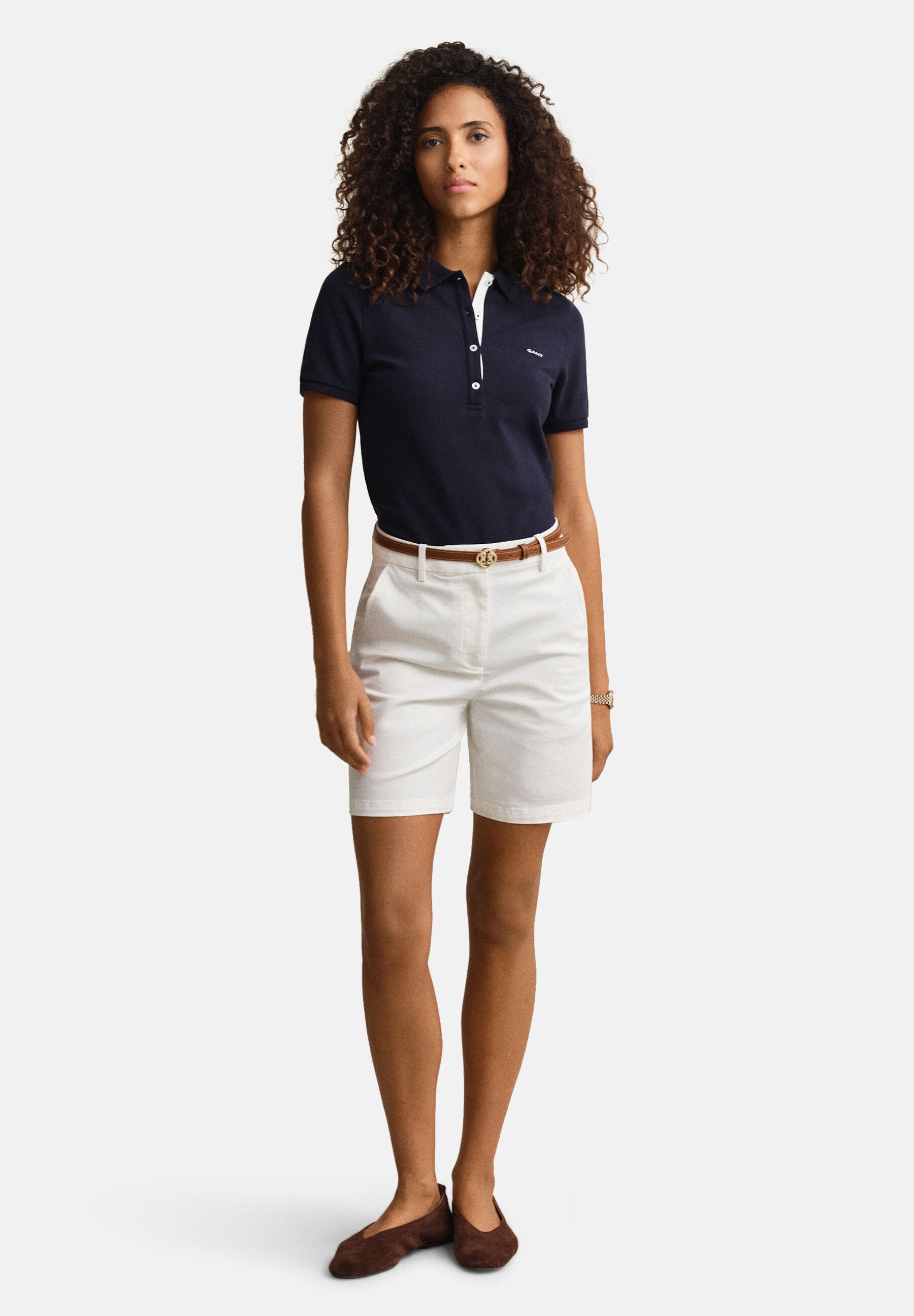 Polo shirt - evening blue