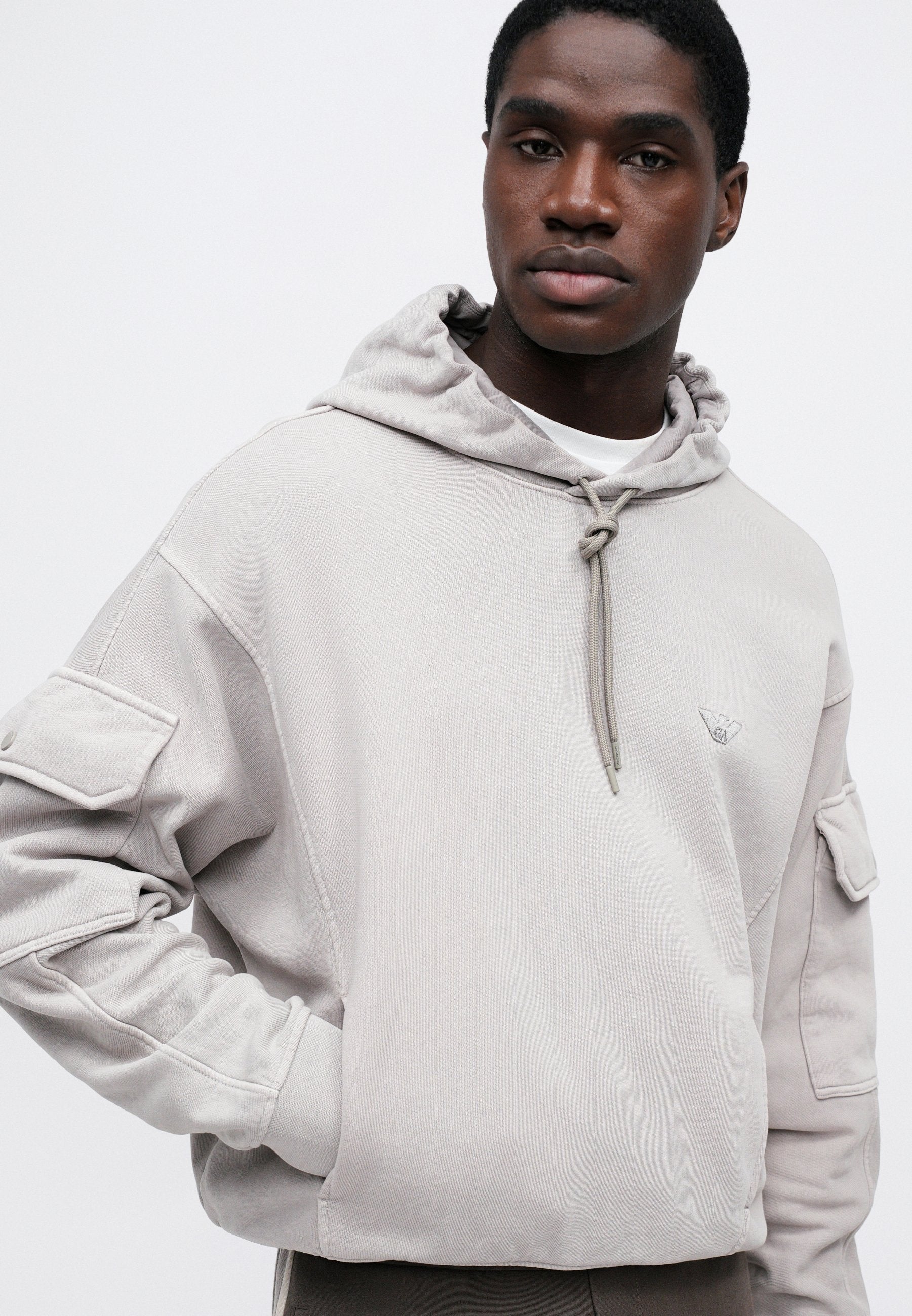 SWEATSHIRT - Hoodie - mourning dove