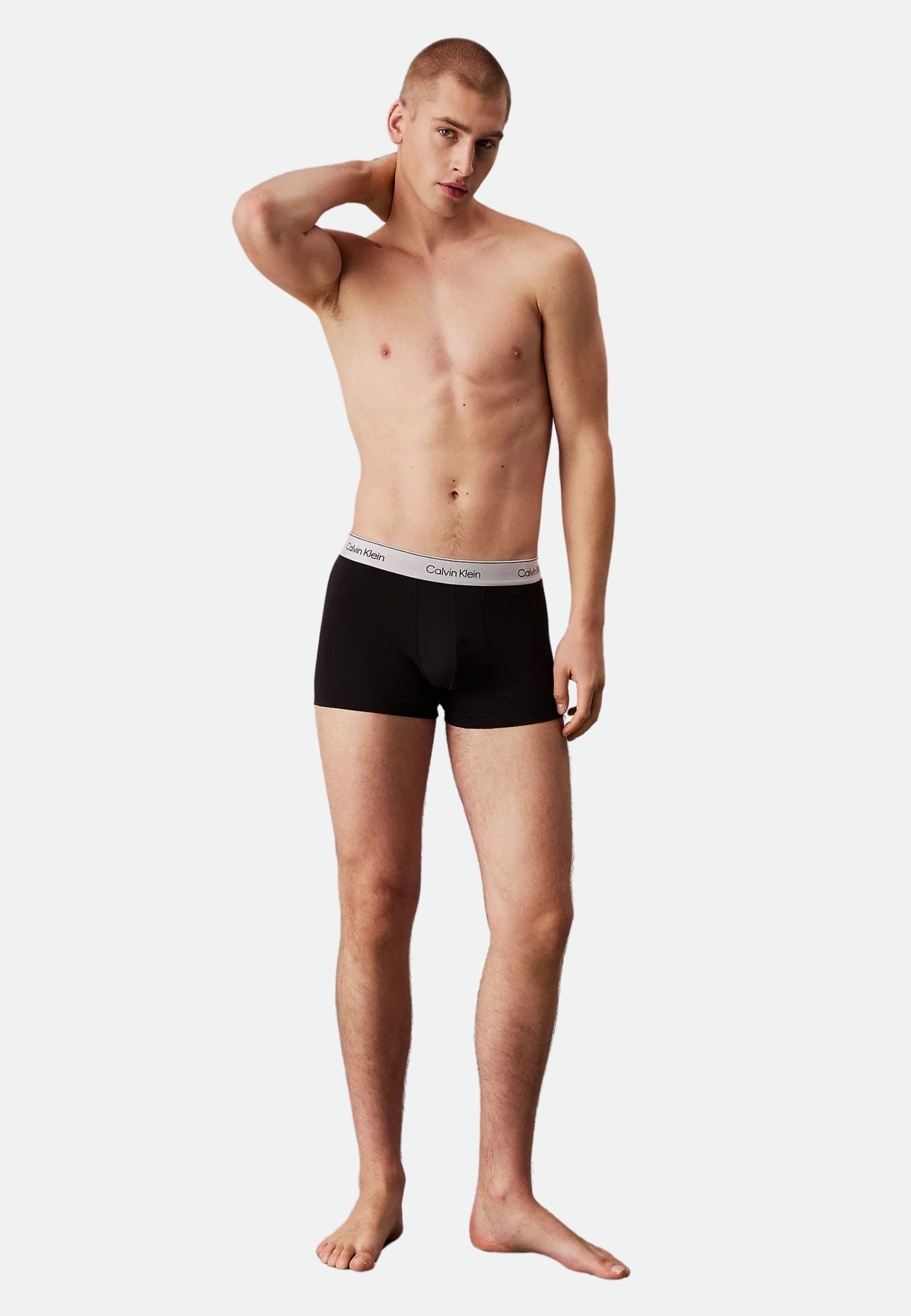 TRUNK 3 PACK ICON COTTON STRETCH - Trunks - black black black