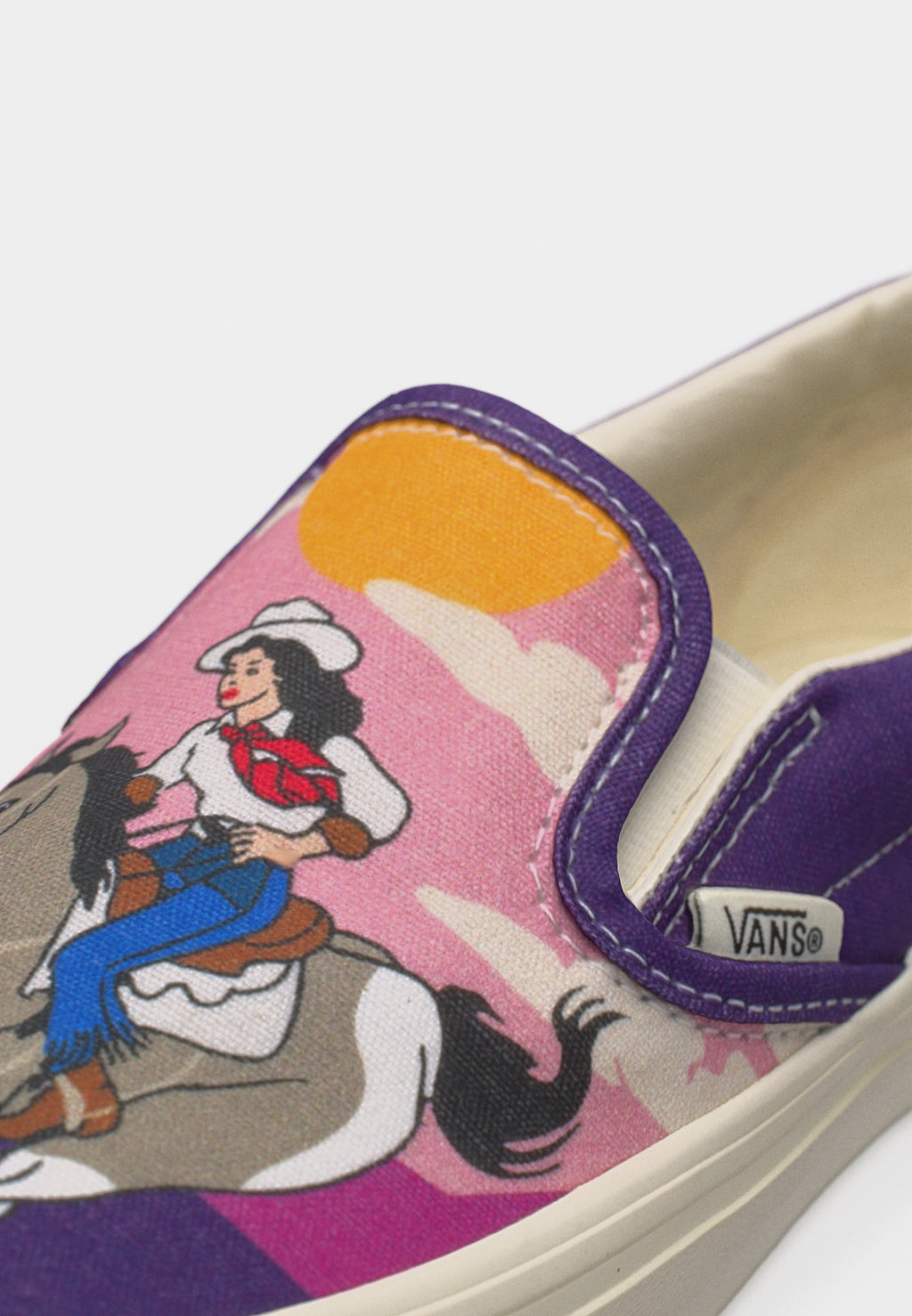 CLASSIC SLIP ON UNISEX - Trainers - purple/multi-coloured