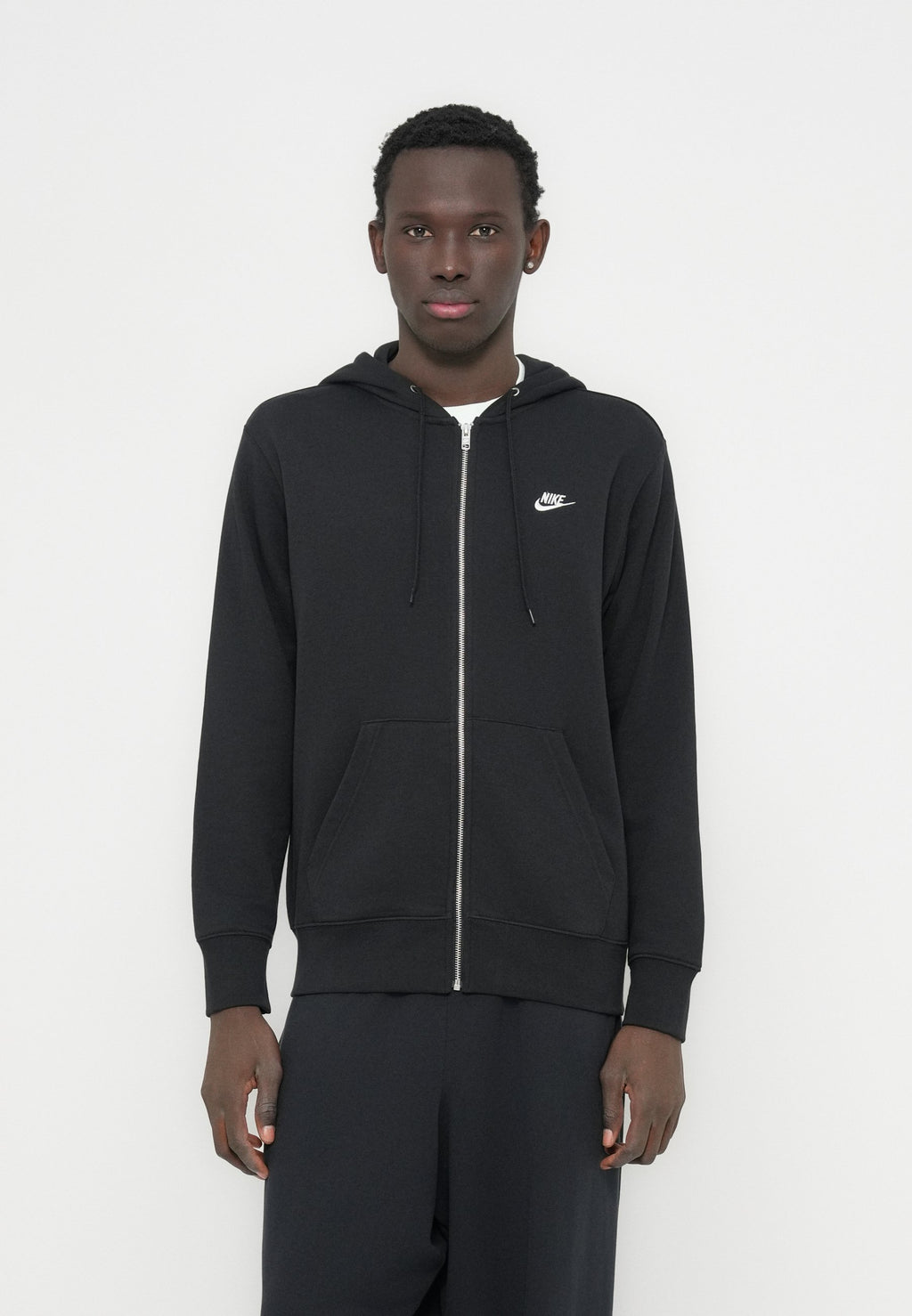 CLUB UNISEX - Zip-up sweatshirt - black