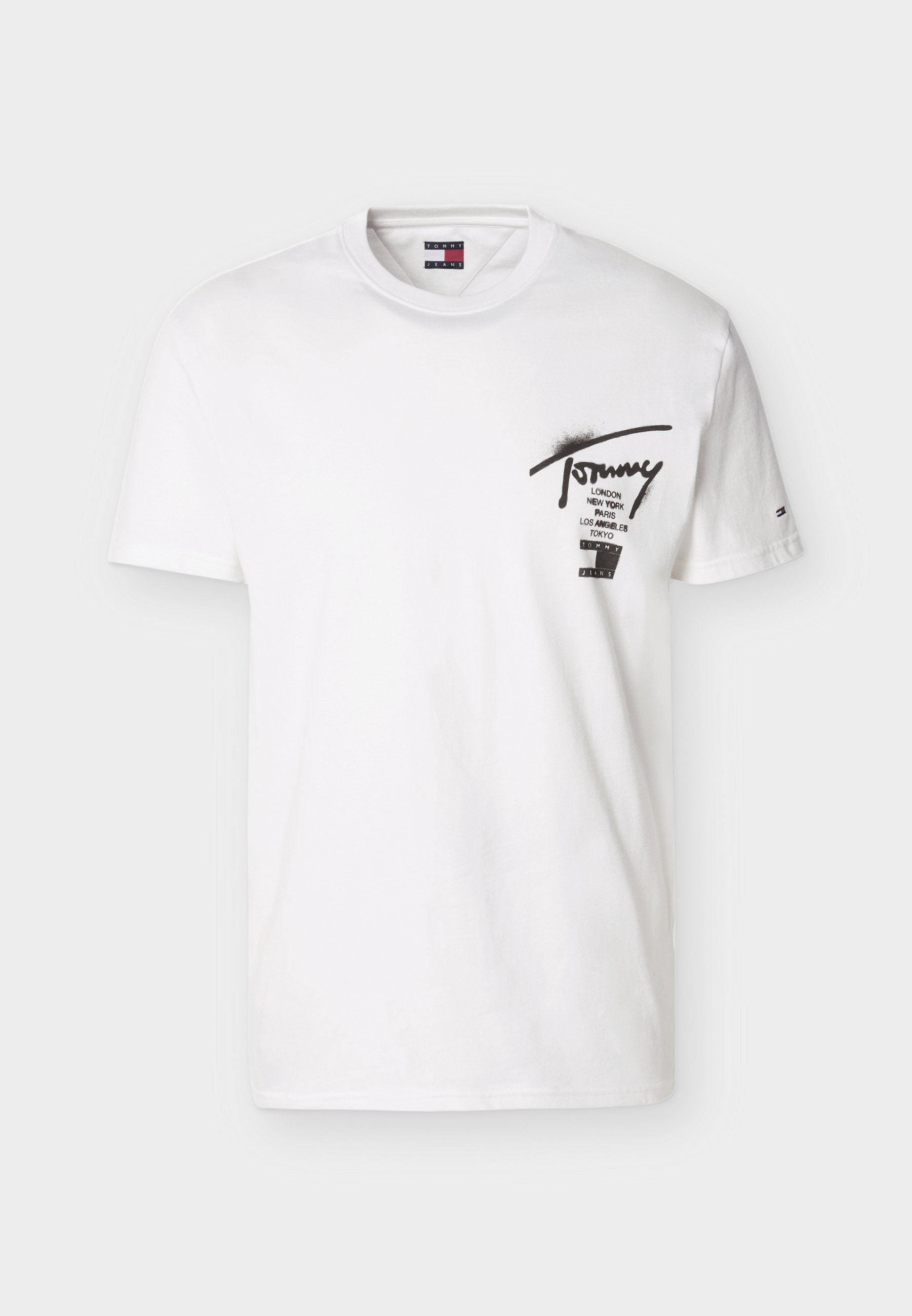 SIGNATURE BACK LOGO JERSEY T-SHIRT - Print T-shirt - ecru