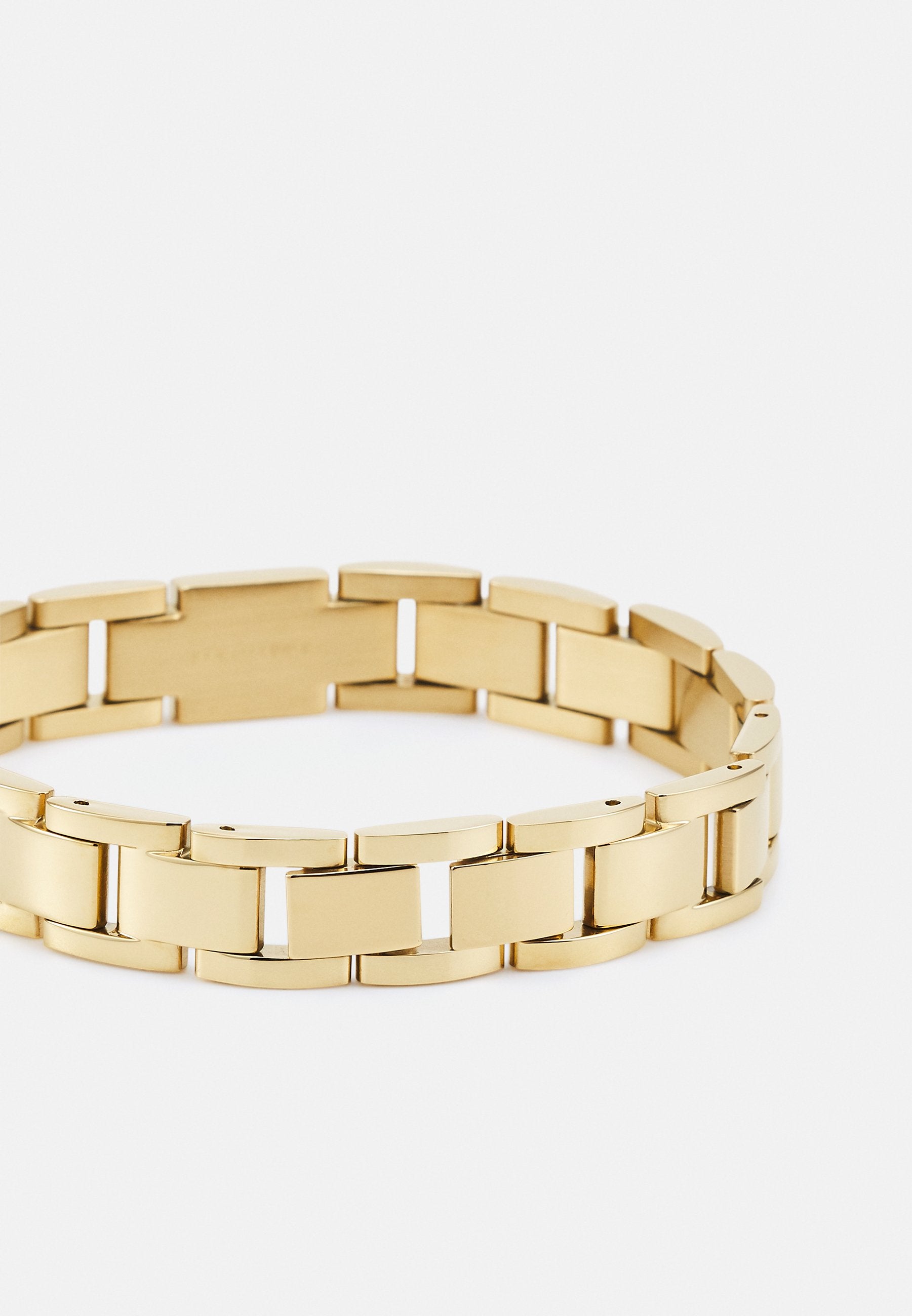 FLAT CHAIN UNISEX - Bracelet - yellow gold-coloured