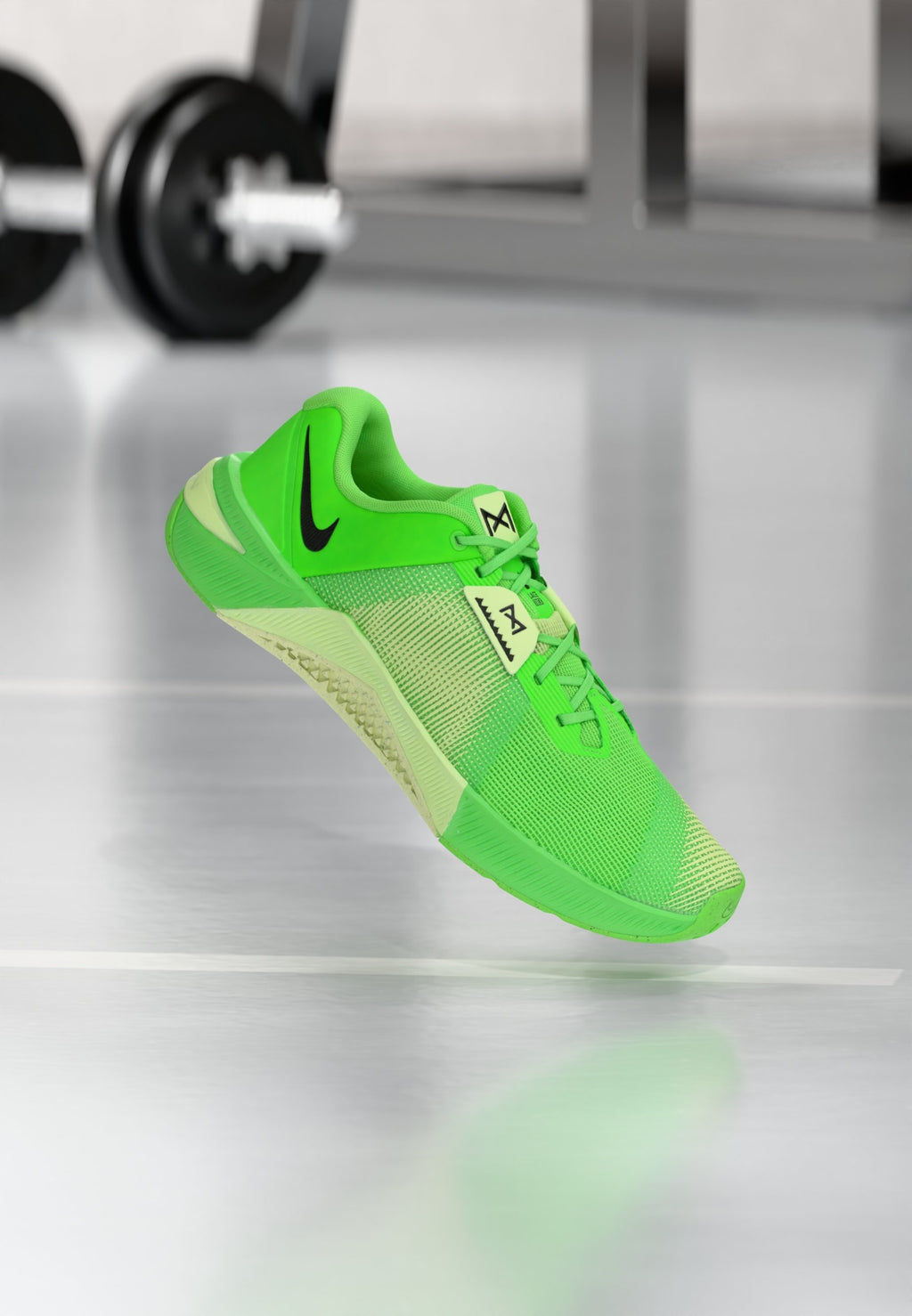 METCON - Chaussure d'entraînement - vert vif/noir/citron vert clair