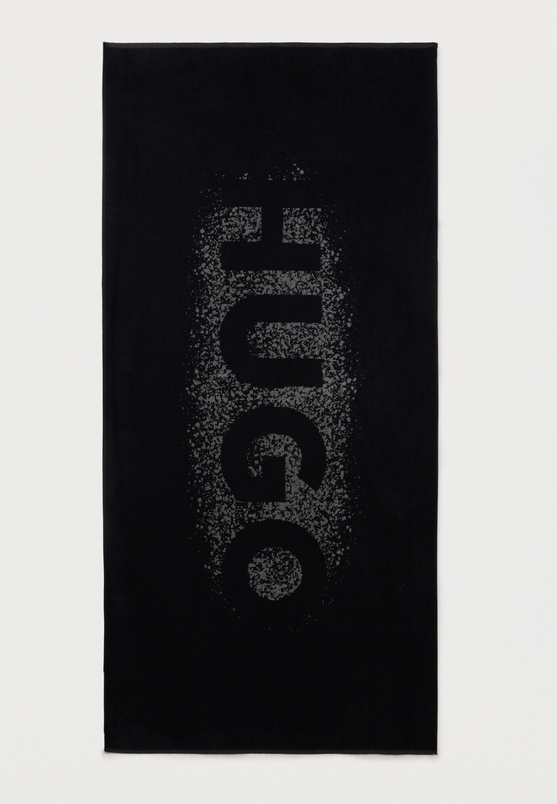 SPRAY LOGO - Beach towel - black