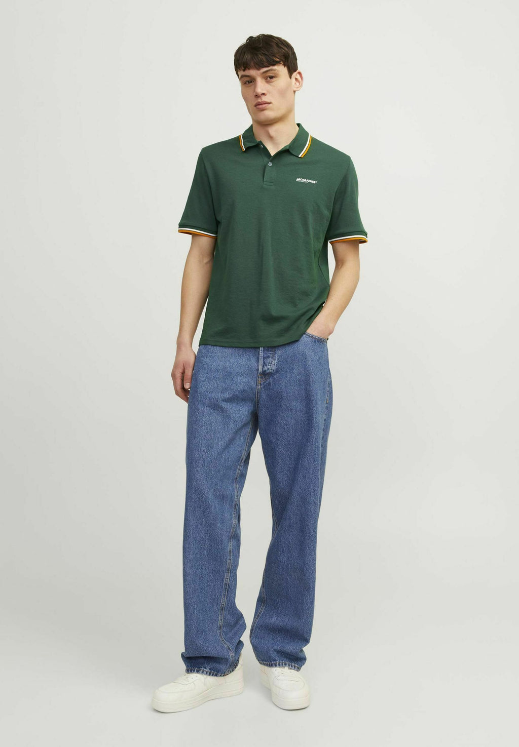 2-pack Printed - Polo shirt - navy blazer