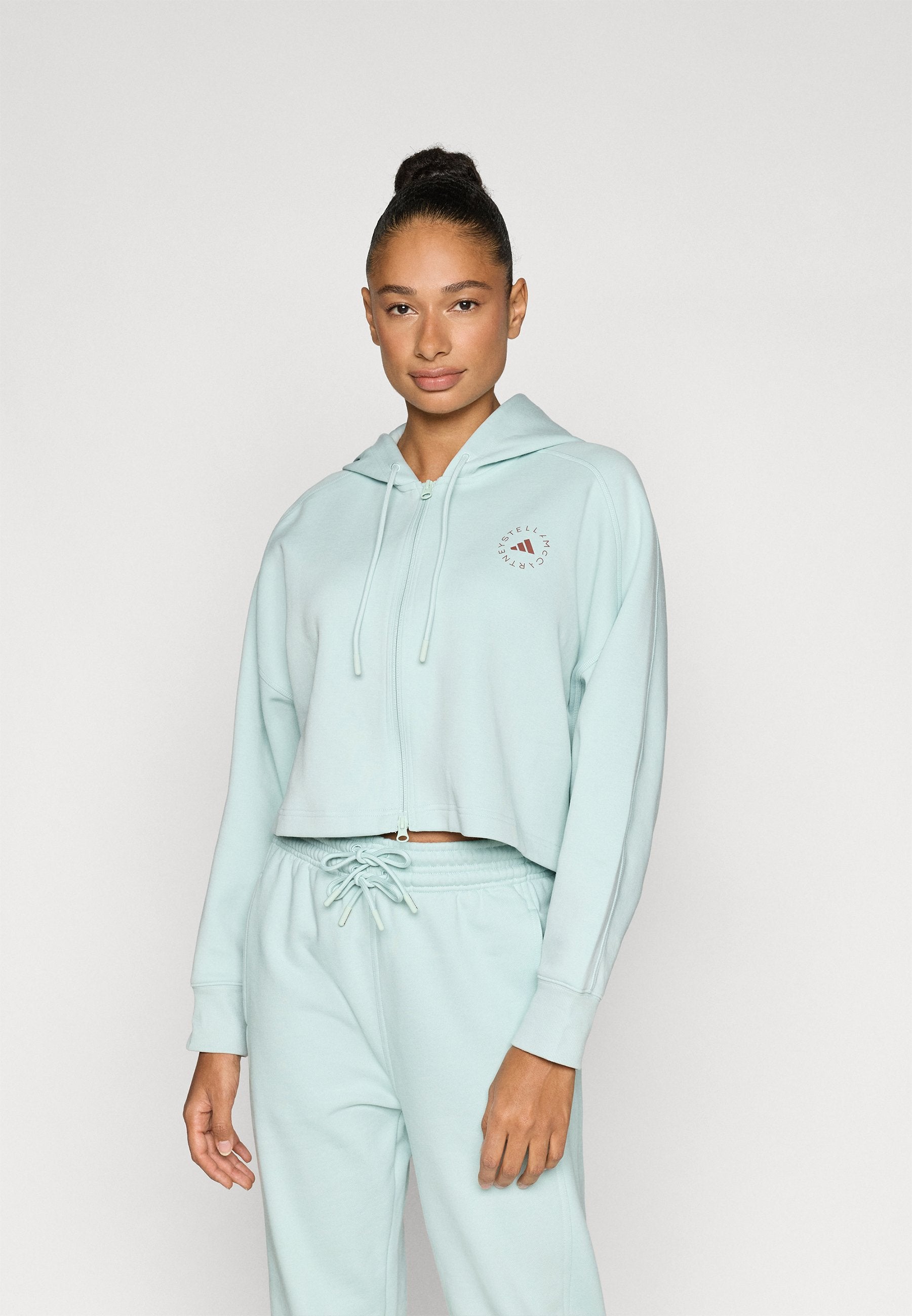 HOODIE - Fermuarlı sweatshirt - vapour green