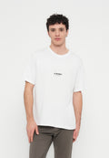 JJESOHO TEE SS CREW NECK NOOS - Print T-shirt - white