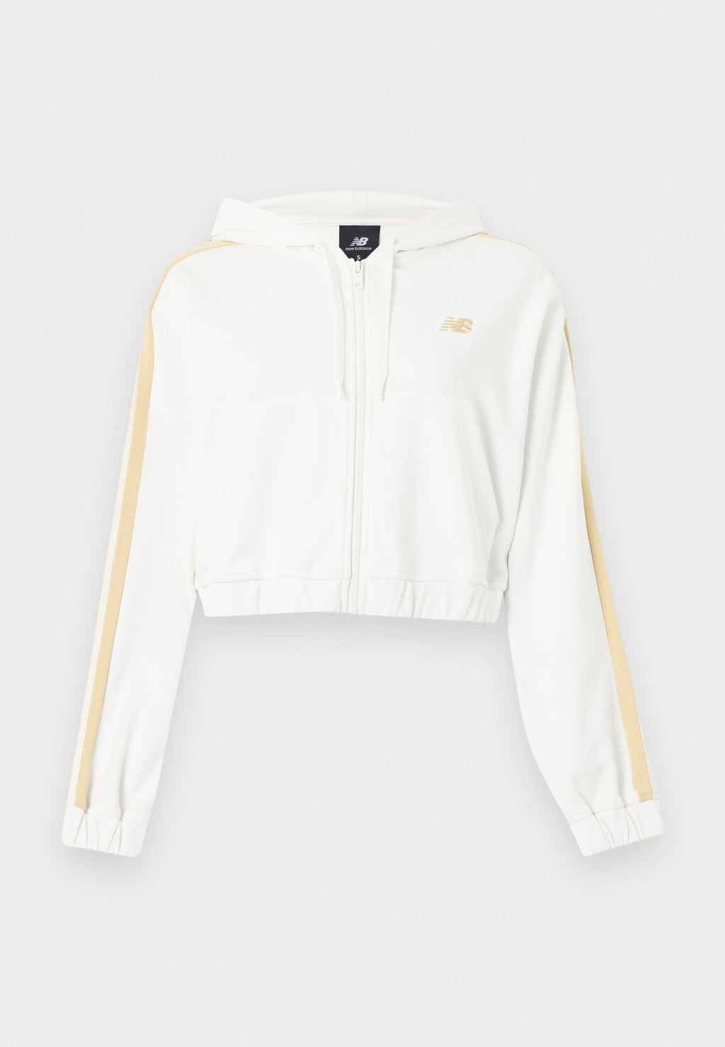FULL ZIP - Zip-up sweatshirt - sea salt