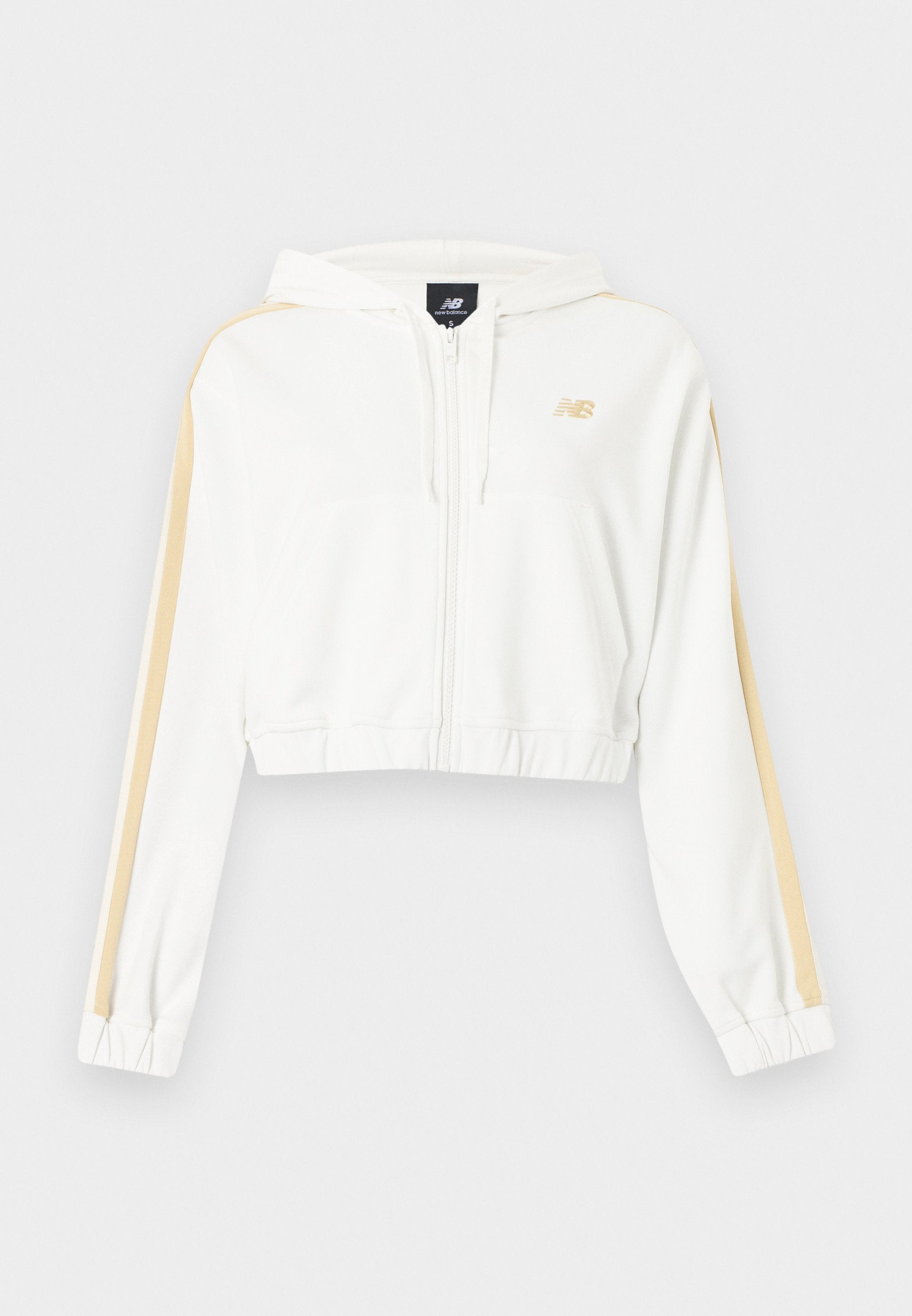 FULL ZIP - Zip-up sweatshirt - sea salt