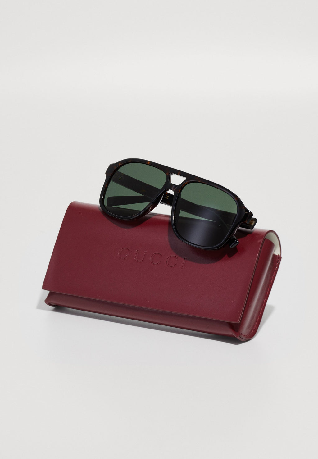 Sunglasses - havana/green