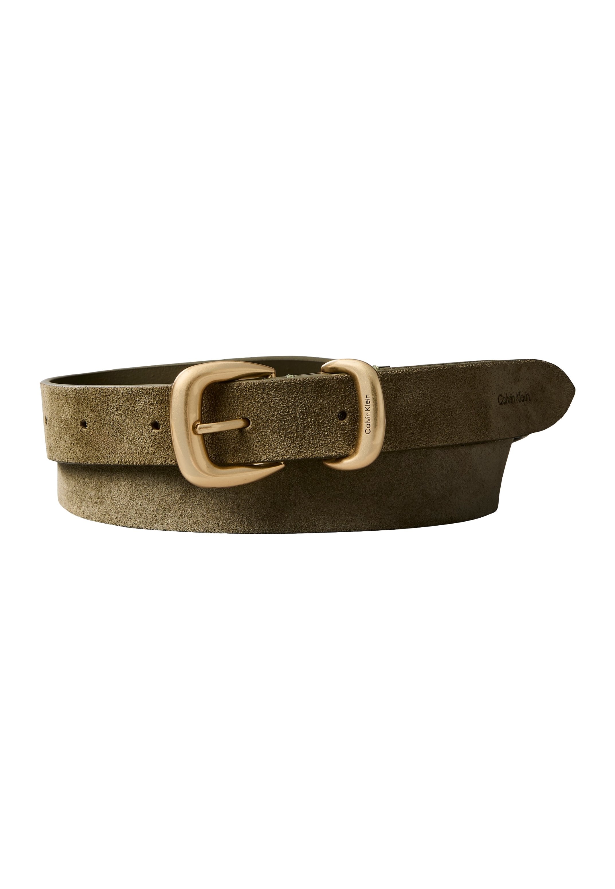 STRAP - Belt - green / antique light gold-coloured