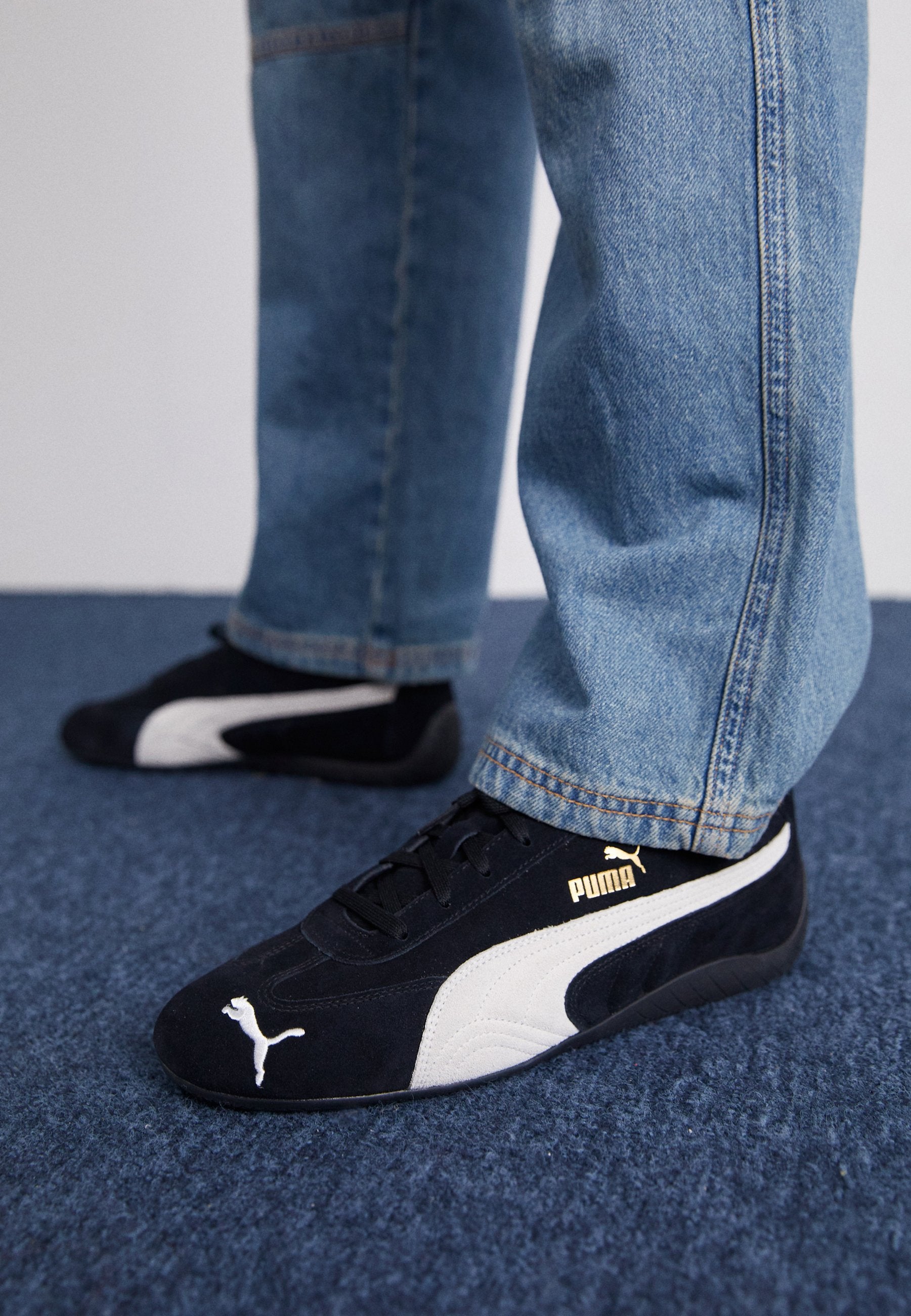 SPEEDCAT OG UNISEX - Trainers - black/white