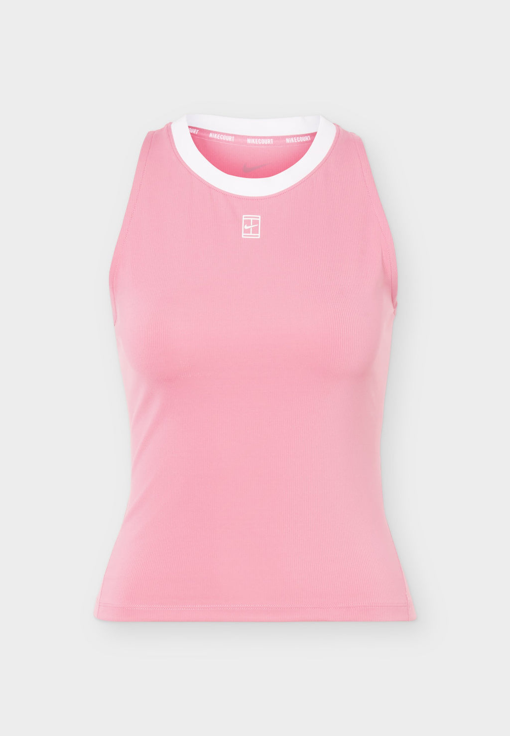 NIKECOURT ADVANTAGE TANK - Haut - peony/white