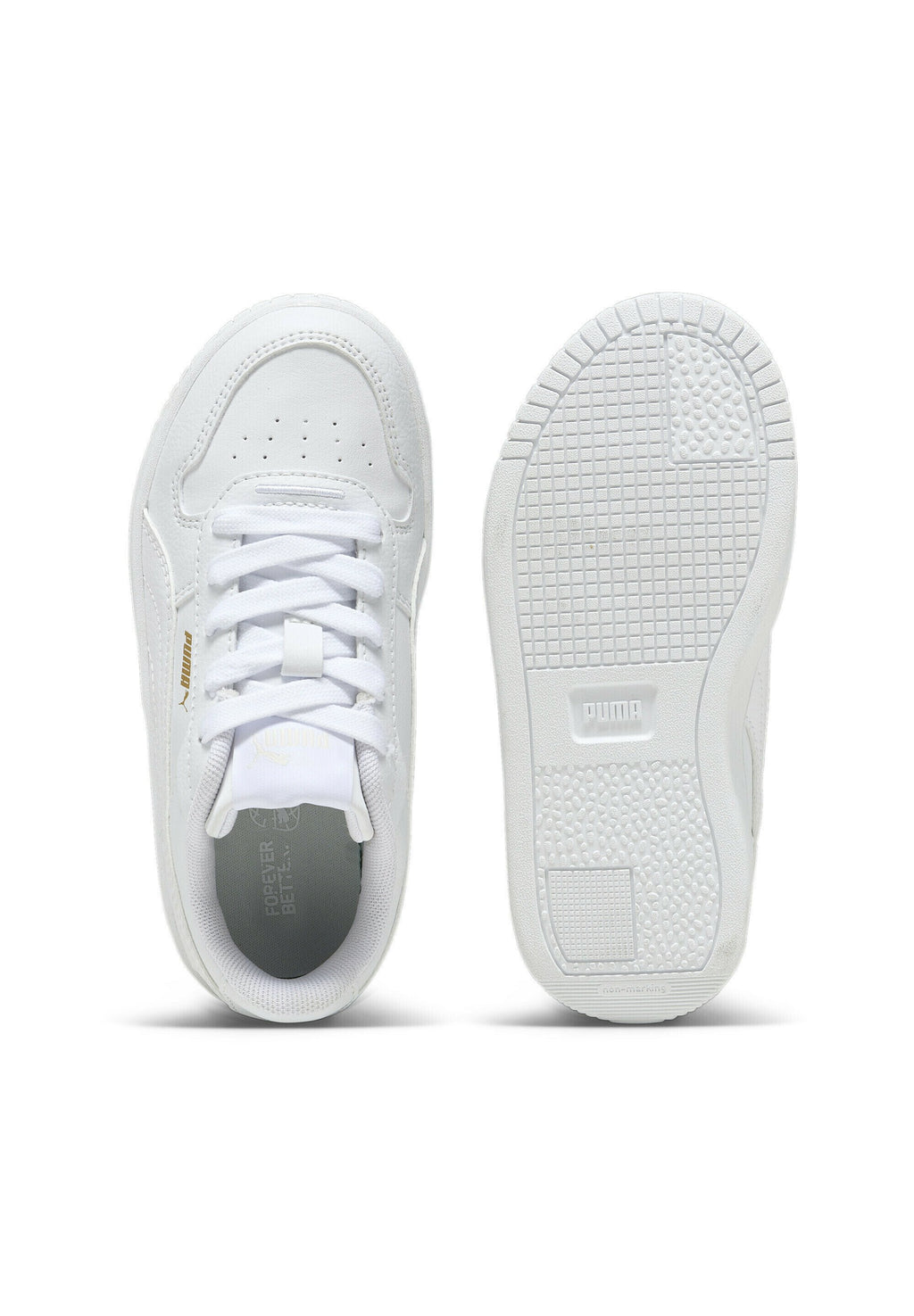 CARINA STREET UNISEX - Trainers - white white  gold
