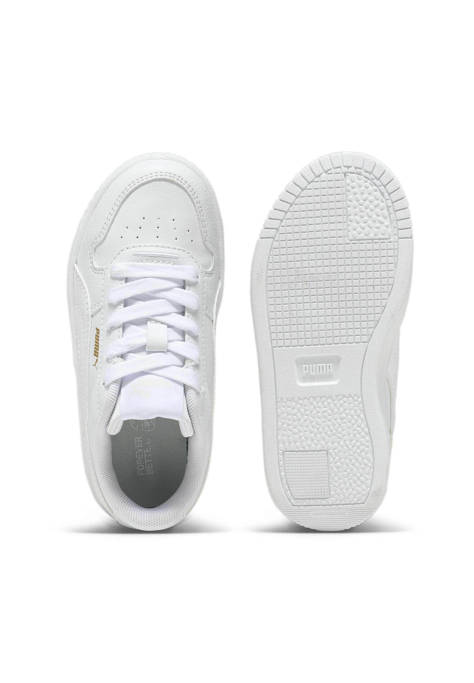CARINA STREET UNISEX - Trainers - white white  gold