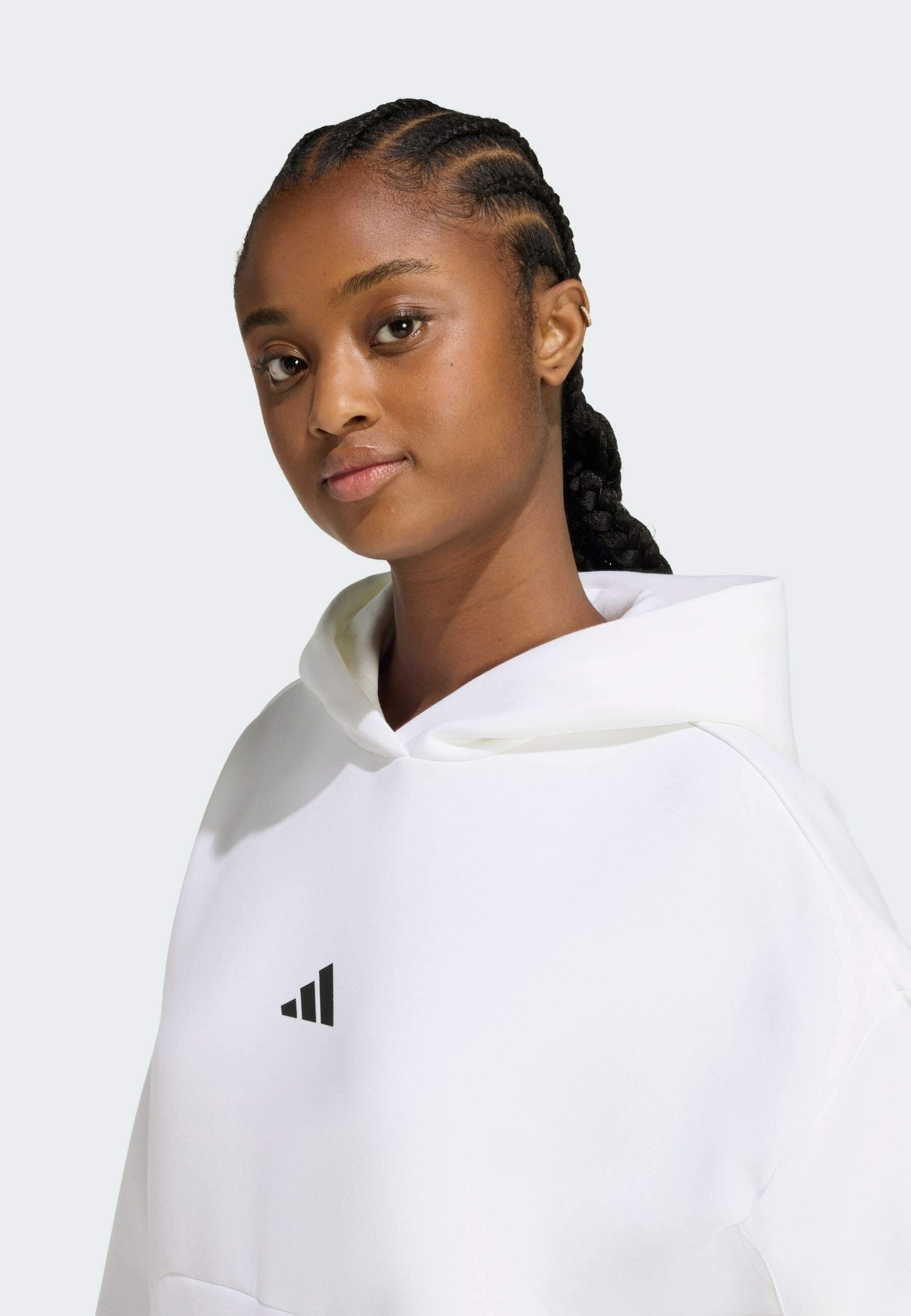 FUTURE ICONS THREE STRIPES - Hoodie - white
