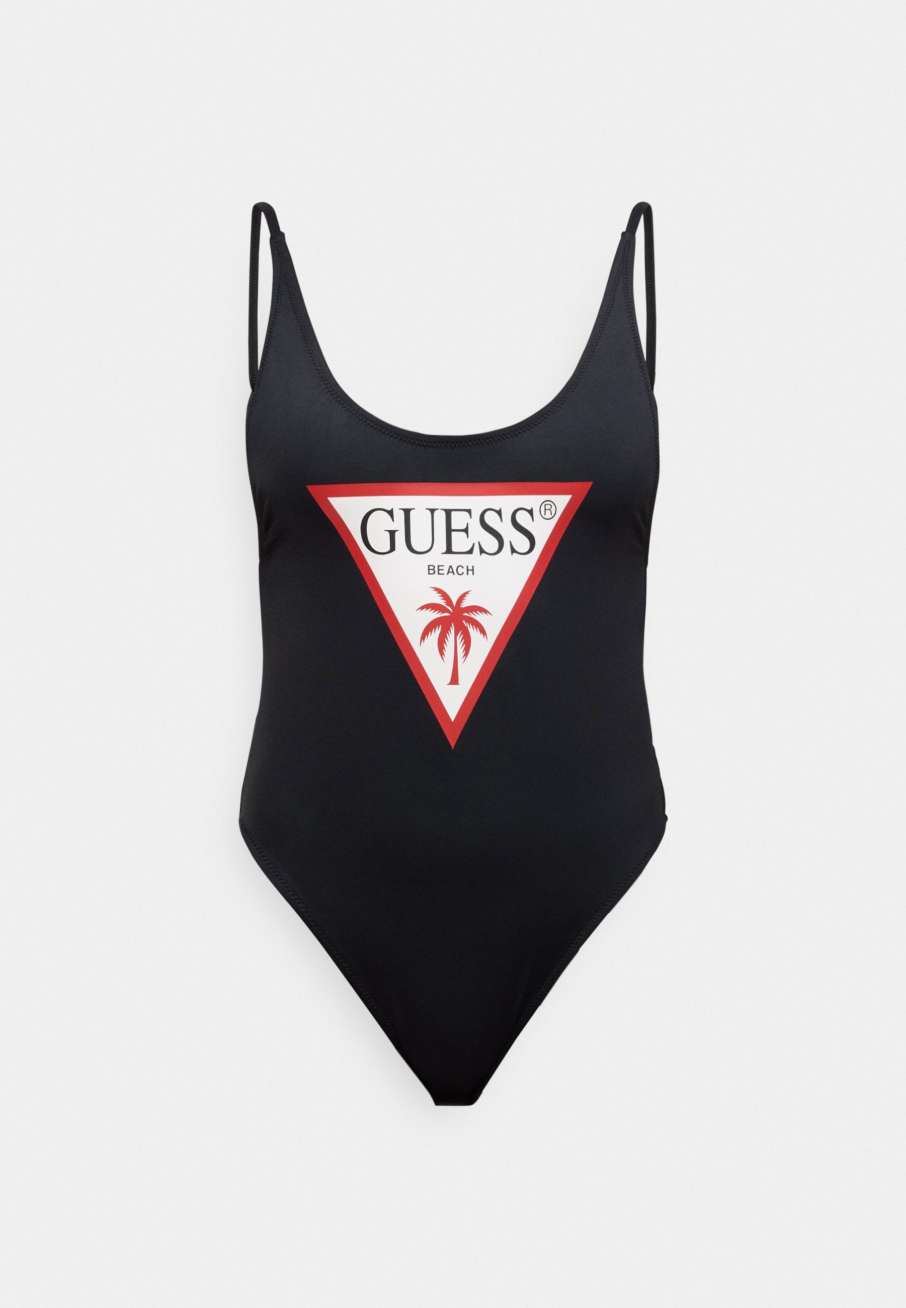 MAILLOT DE BAIN UNE PIÈCE VIOLETTE - Maillot de bain - noir de jais
