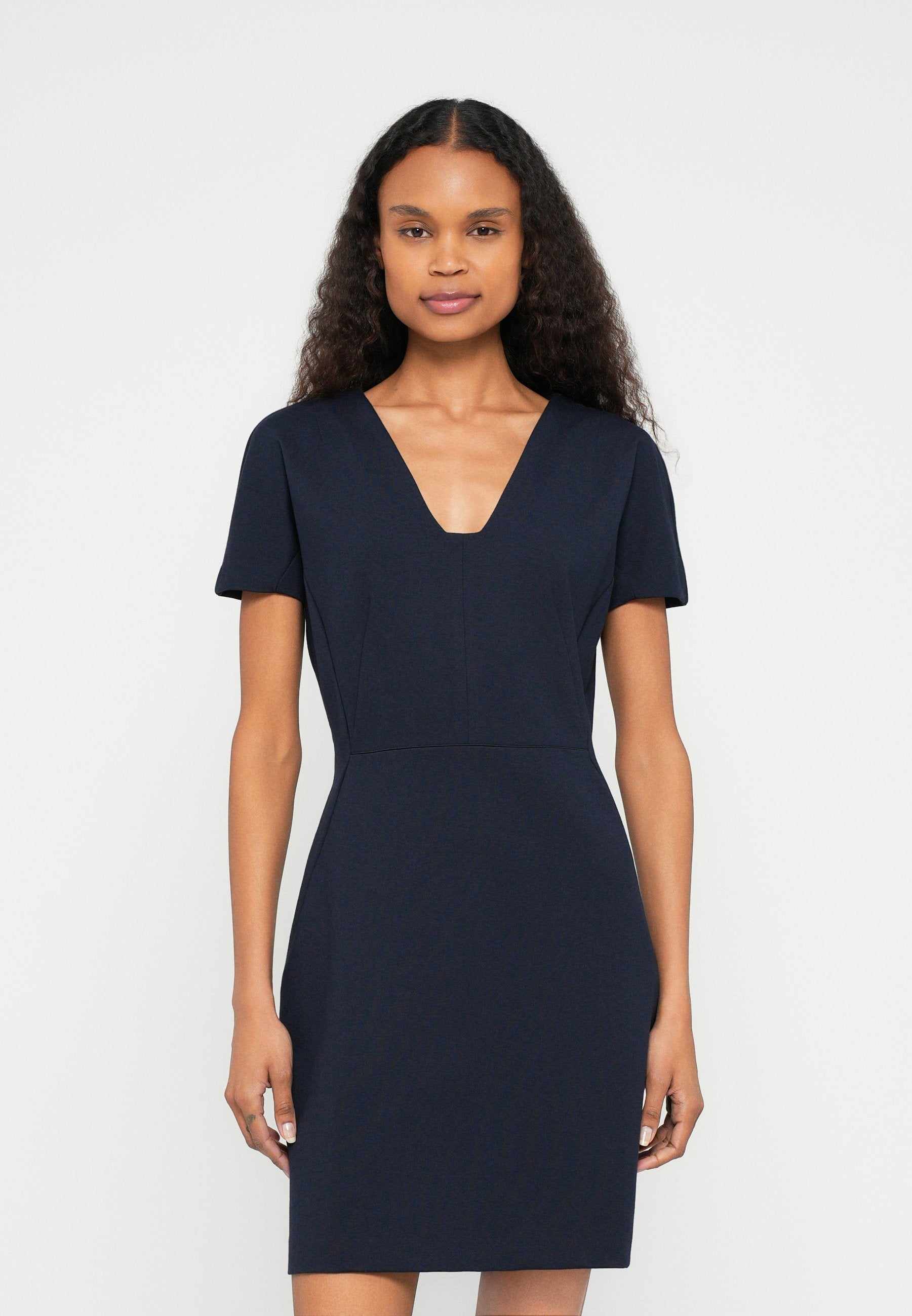 EDUVIS - Robe en jersey - bleu foncé