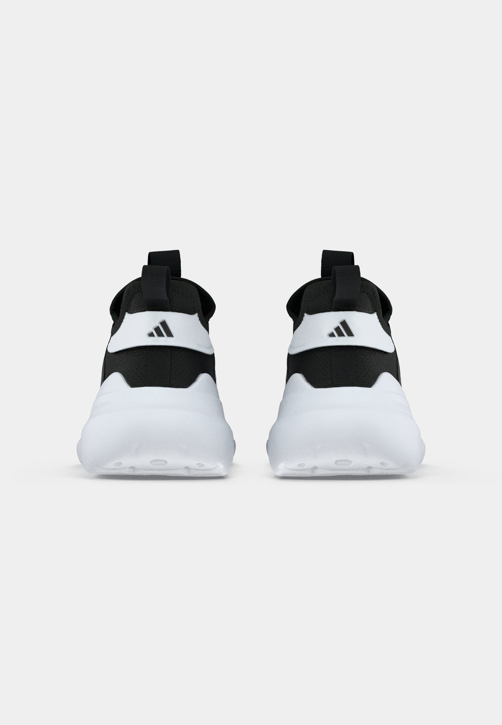 TENSAUR COMFORT UNISEX - Road running shoes - core black/footwear white
