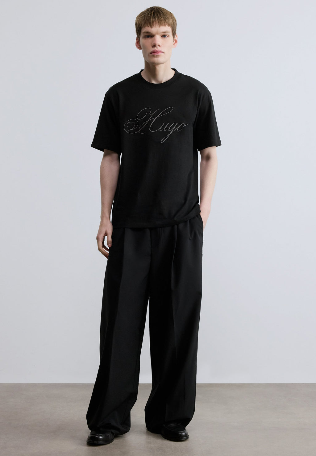 DALENT - Print T-shirt - black