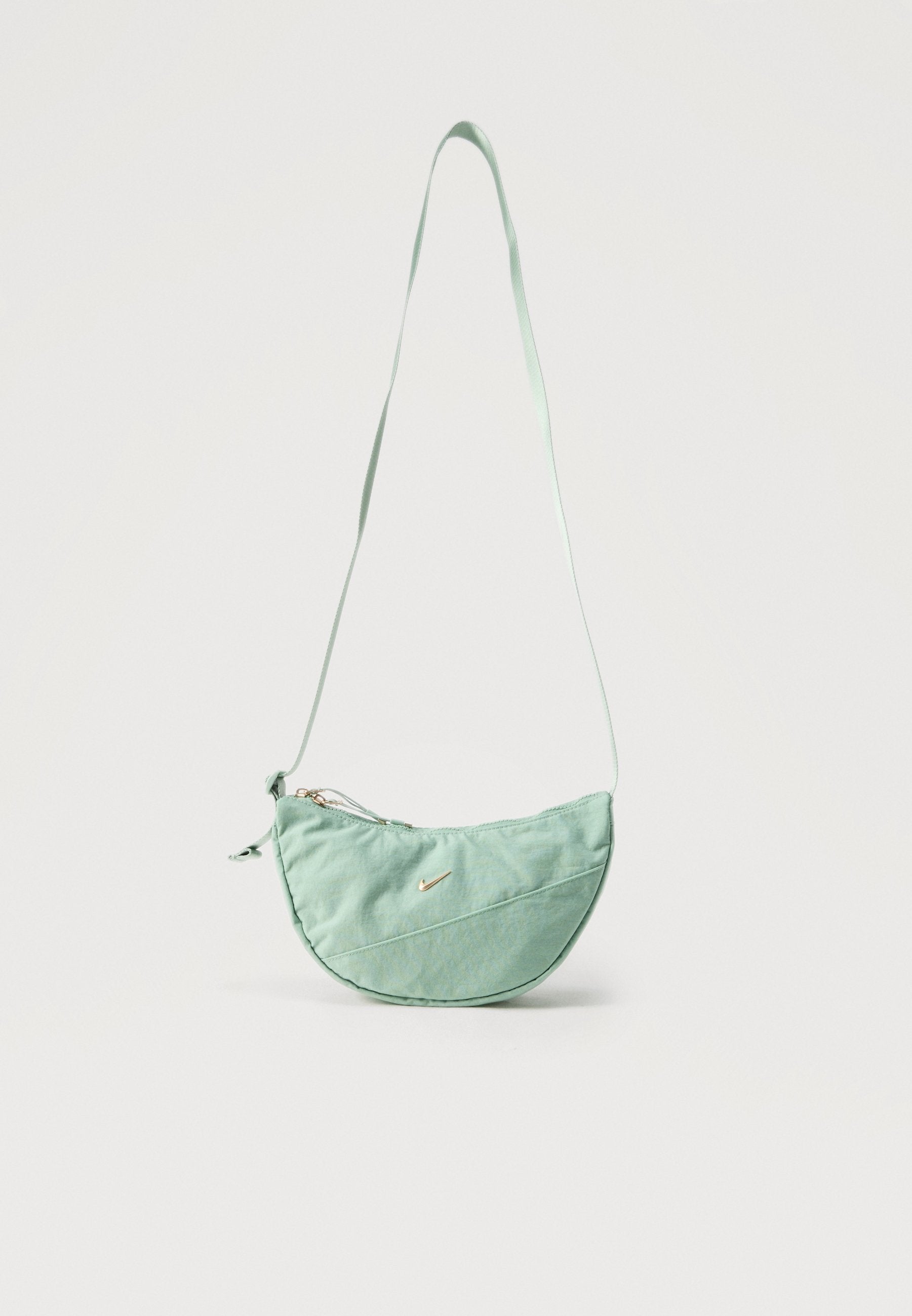 AURA CRESCENT CROSSBODY UNISEX - Cross body bag - mint/gold-coloured