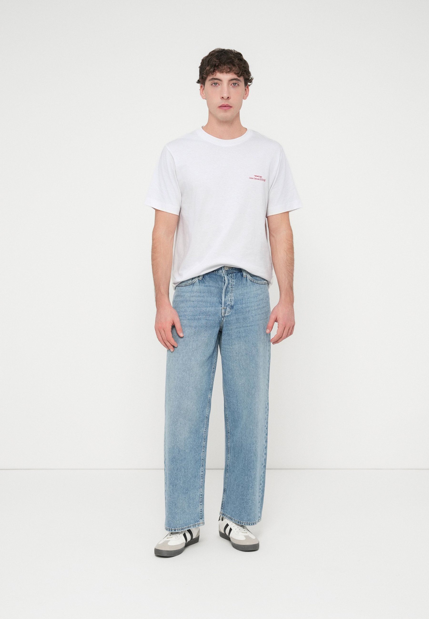 JORNIAGARA - Print T-shirt - bright white