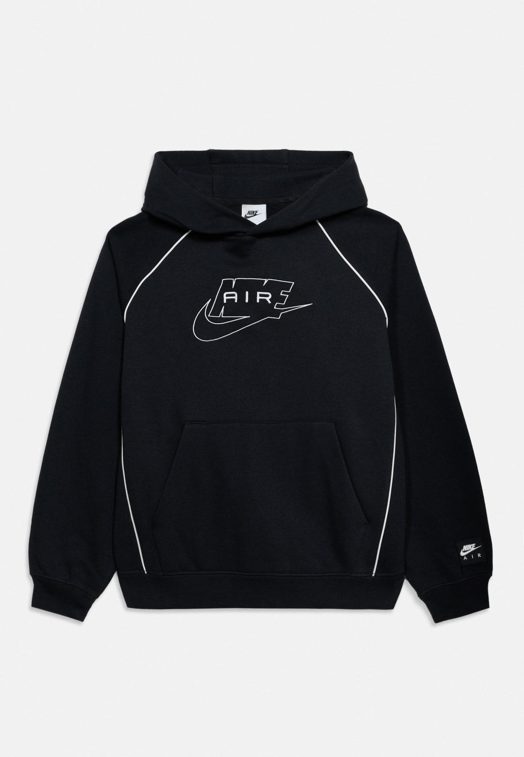 HOODIE UNISEX - Hoodie - black/white