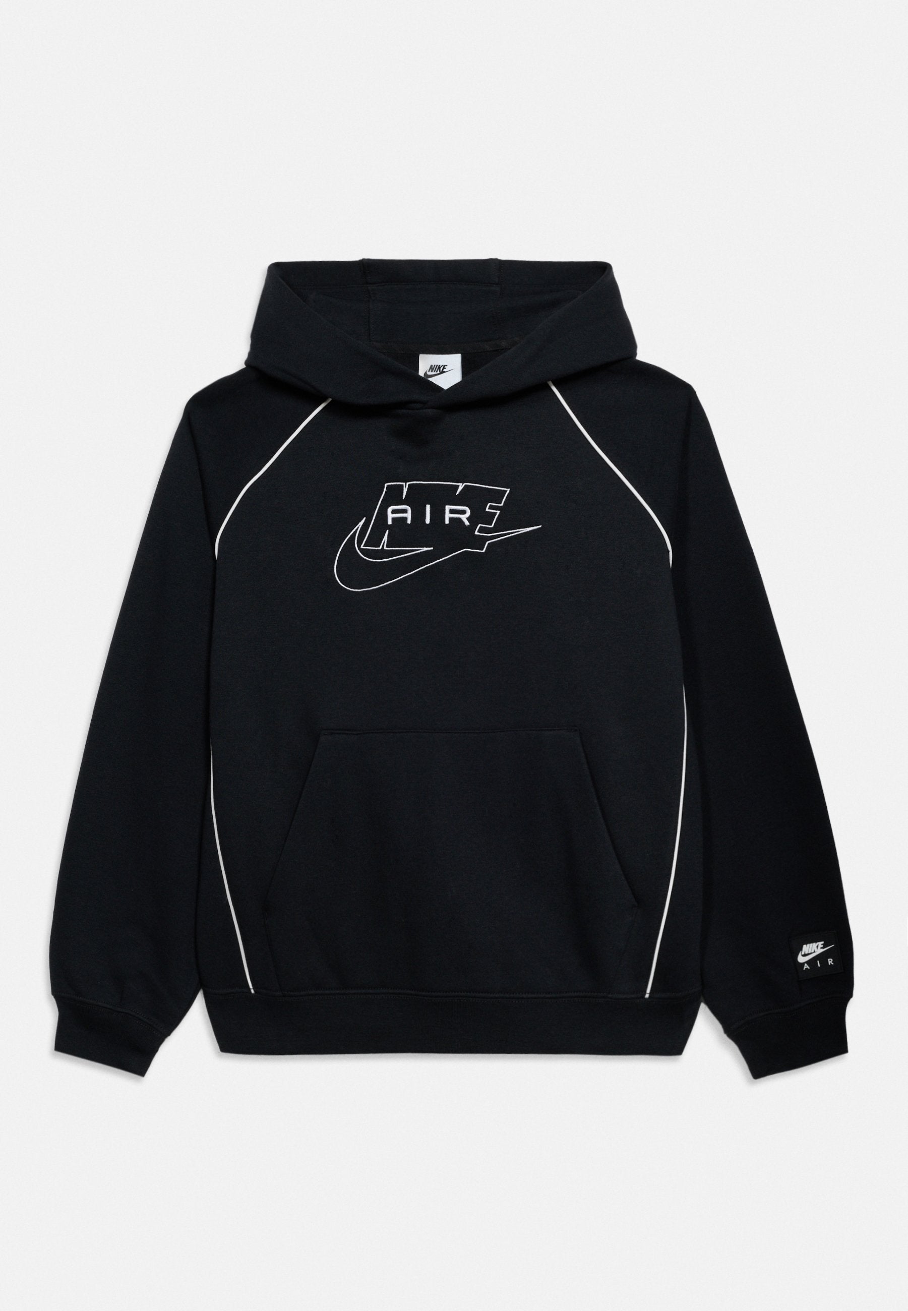 HOODIE UNISEX - Hoodie - black/white