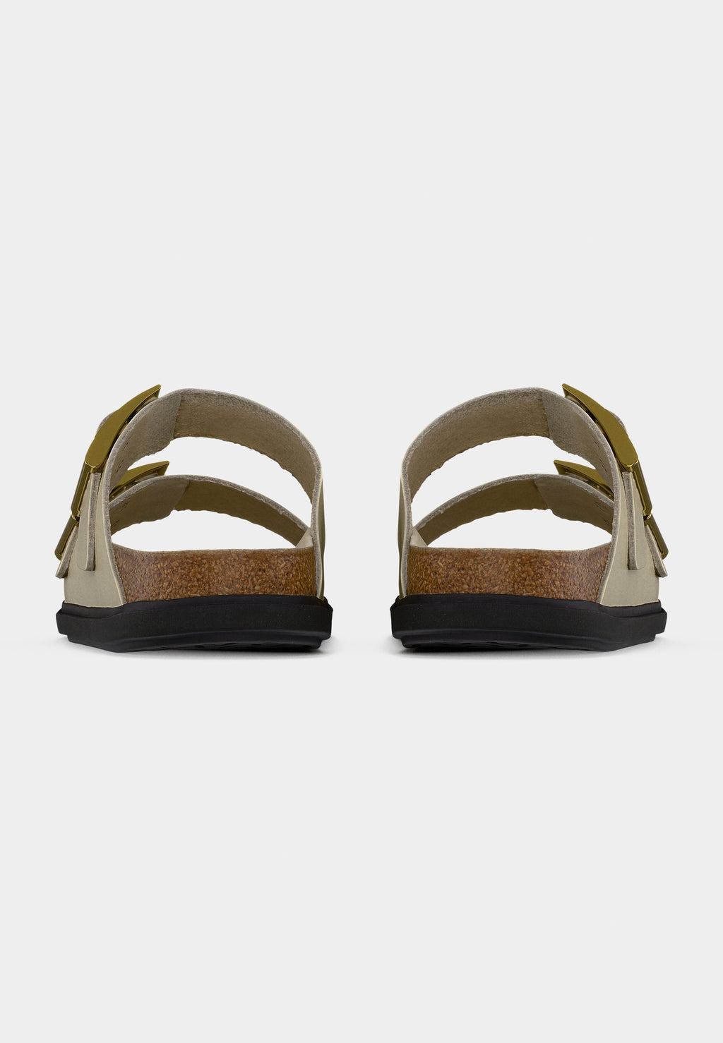 ARIZONA DB LENA HS ECRU HEX CUPSOLES NARROW - Sandals - ecru