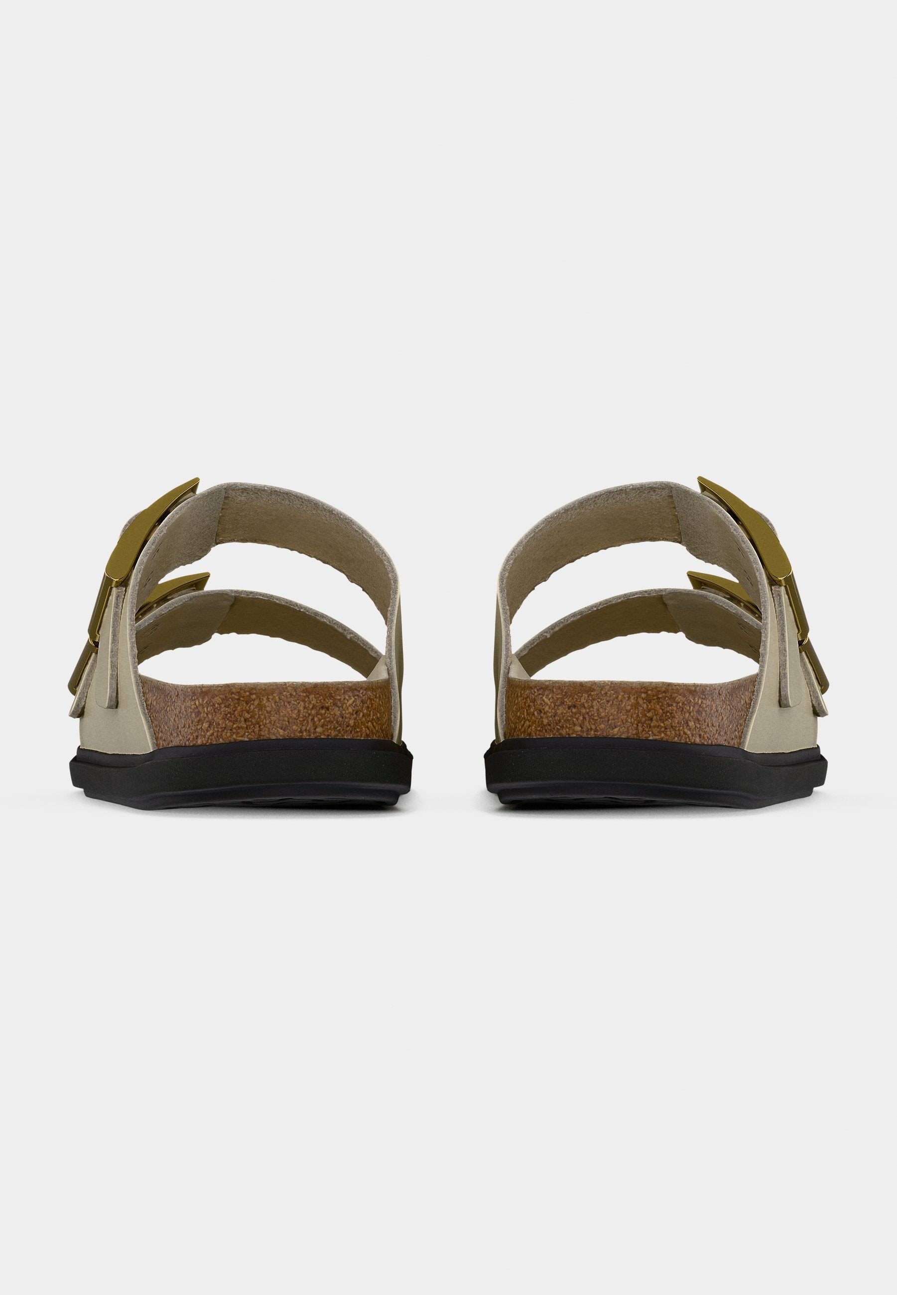 ARIZONA DB LENA HS ECRU HEX CUPSOLES NARROW - Sandals - ecru