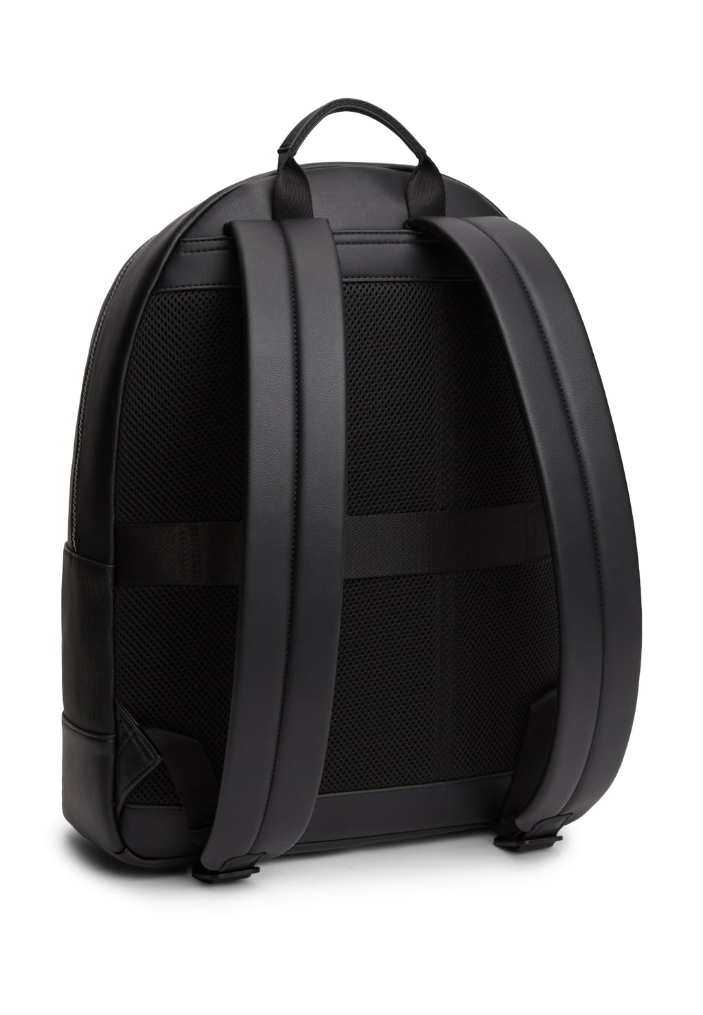 METAL LOGO TEXTURED DOME BACKPACK - Rucksack - black