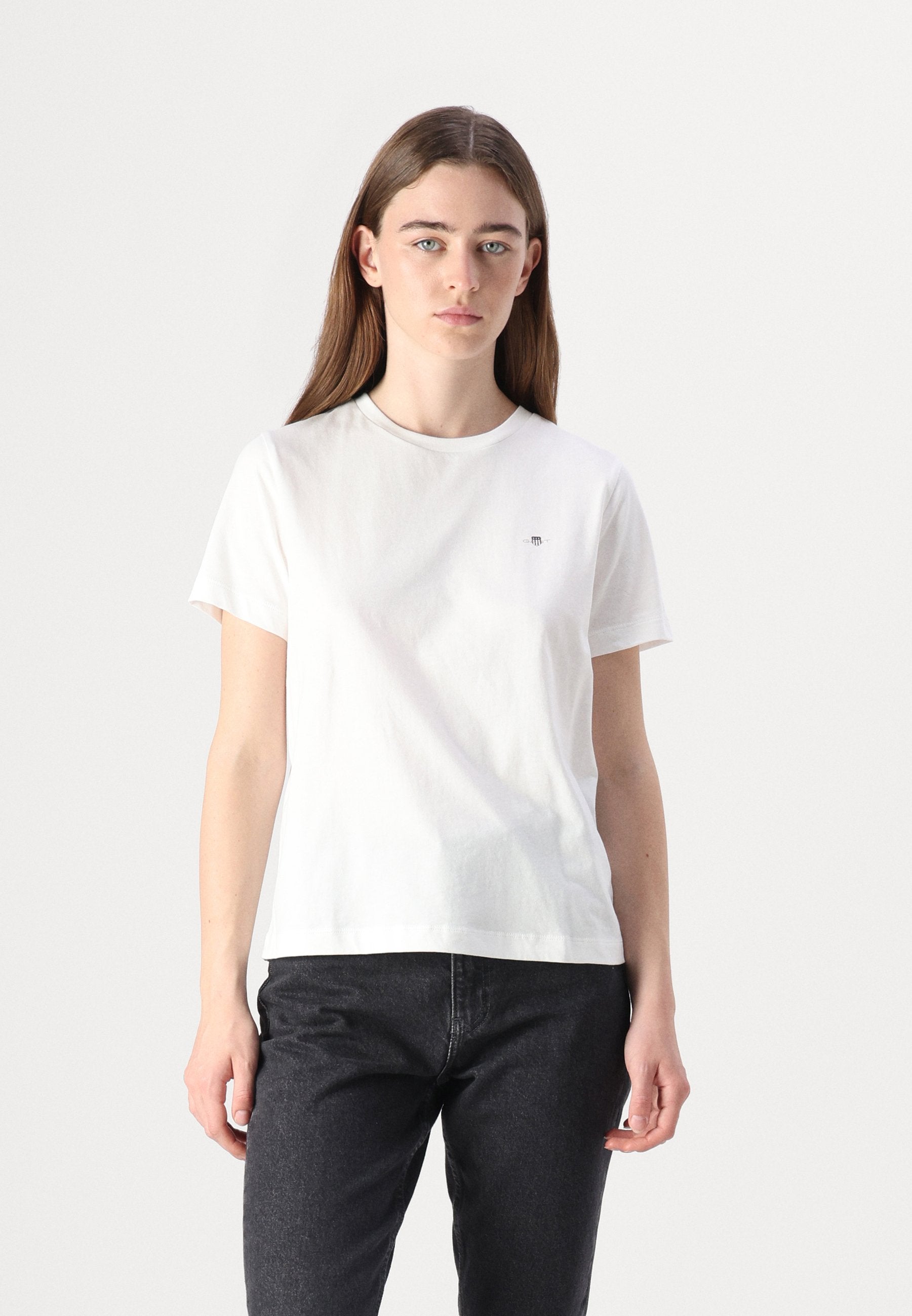 ARCHIVE SHIELD - Basic T-shirt - white
