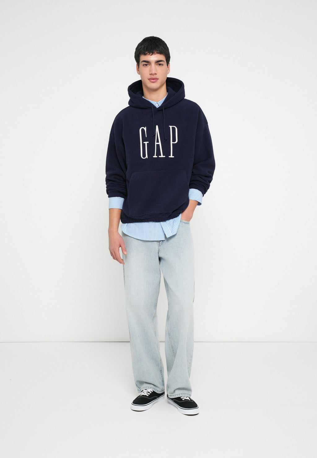 CORP LOGO - Hoodie - navy uniform