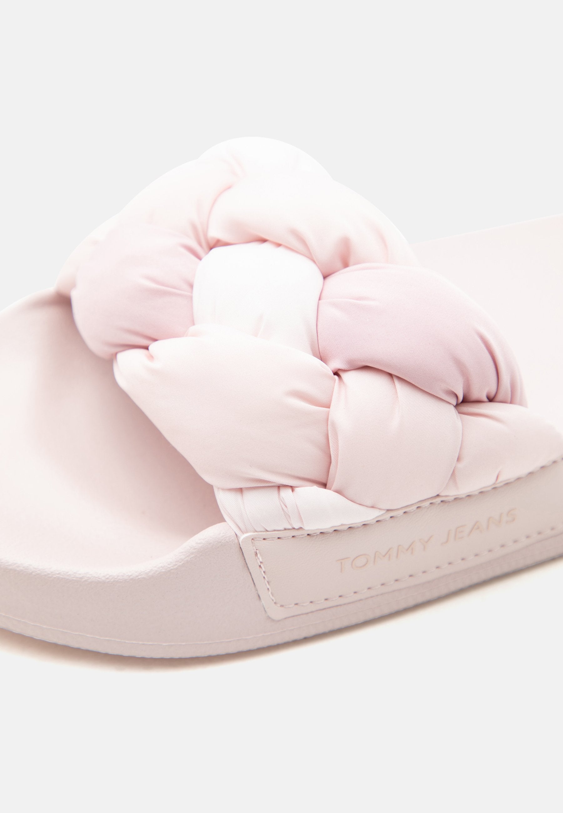 BRAIDED SLIDES - Mules - sugar pink gradient