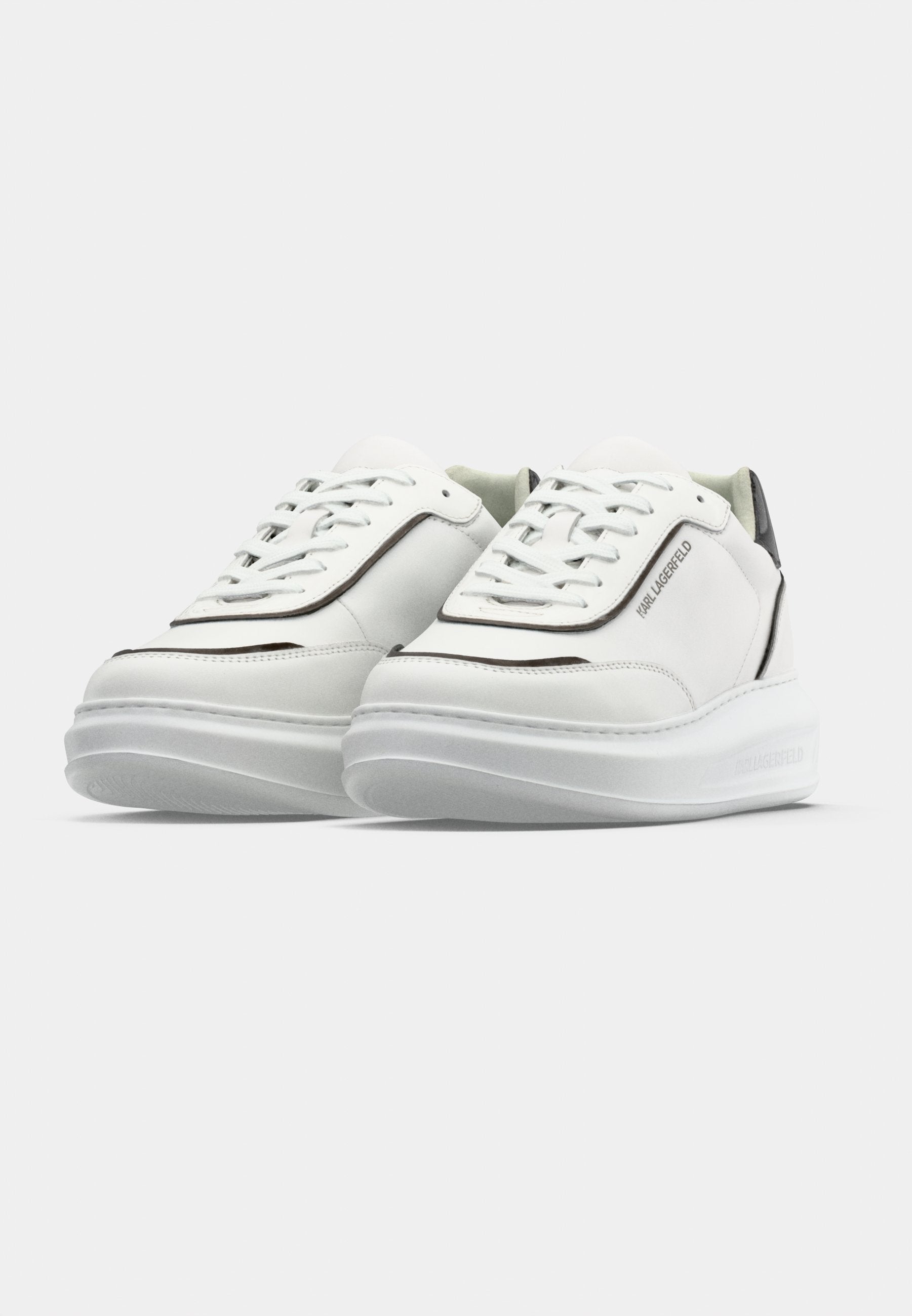 KAPRI U FRONT LACE - Trainers - white/silver-coloured