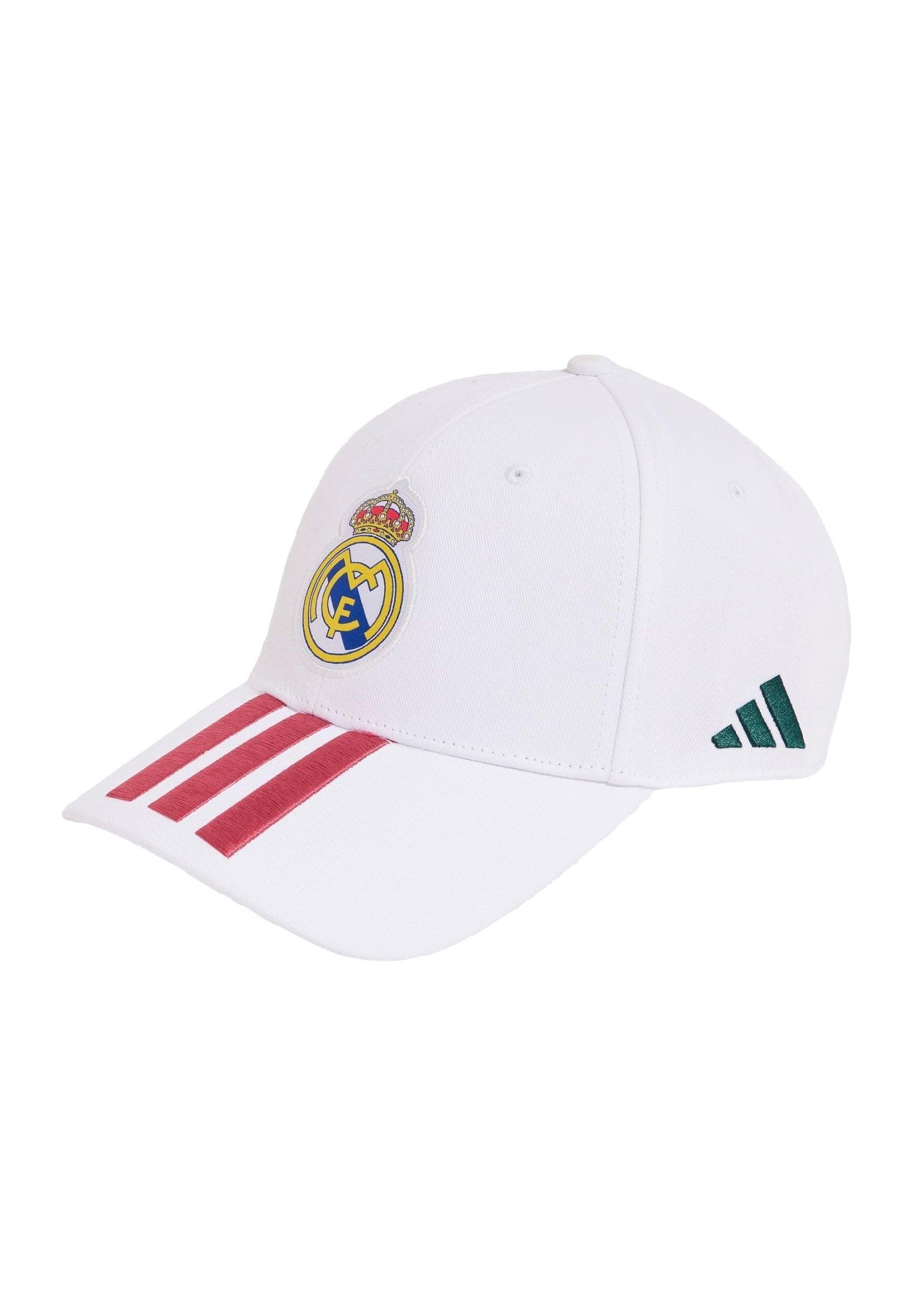 REAL MADRID BASEBALL CAP UNISEX - Club wear - white   wild pink