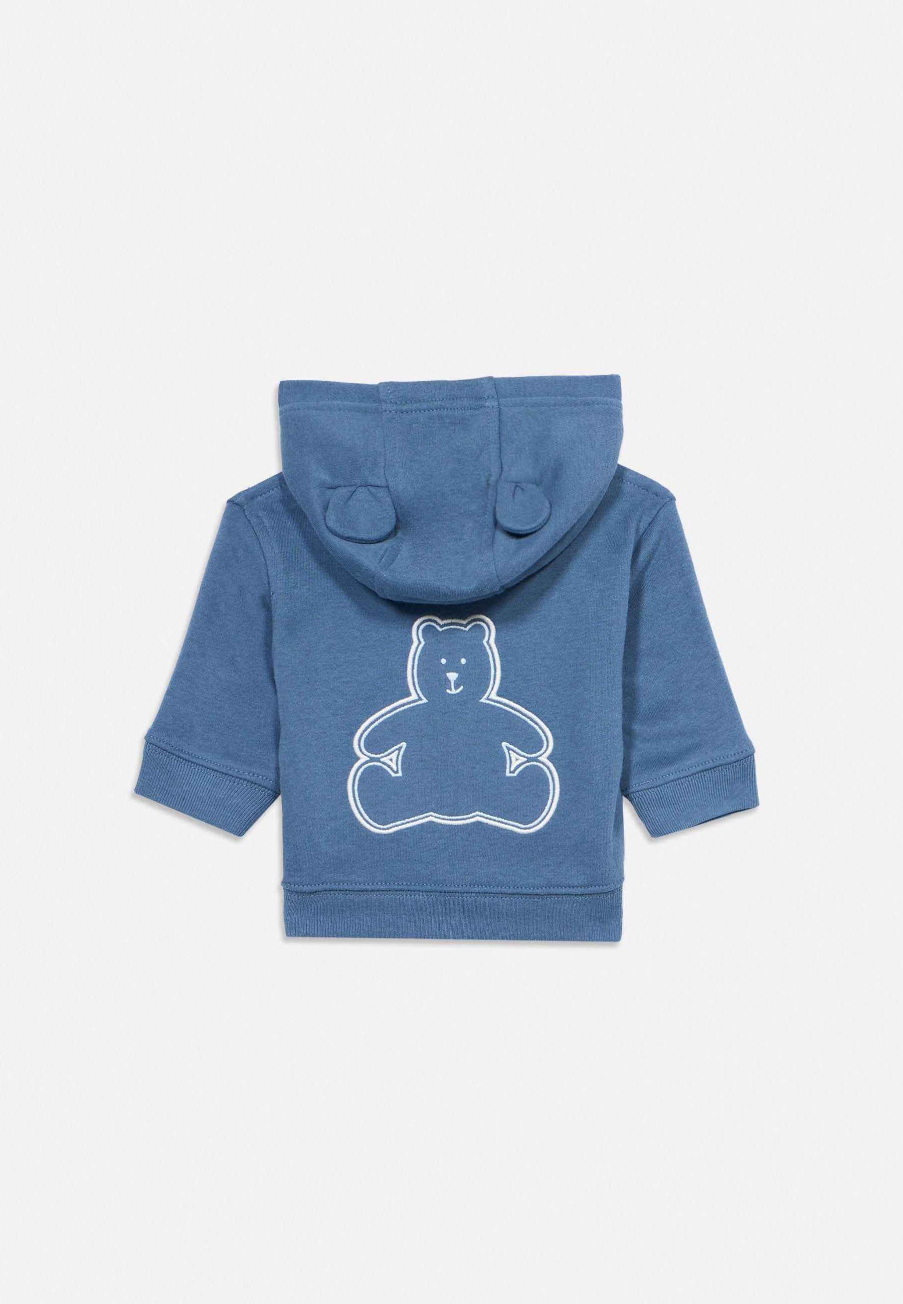 LOGO UNISEX - Zip-up sweatshirt - bainbridge blue