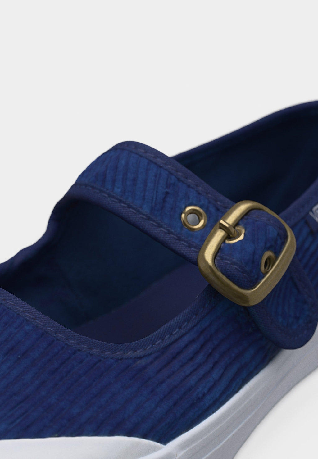 MARY JANE - Ankle strap ballet pumps - deep indigo