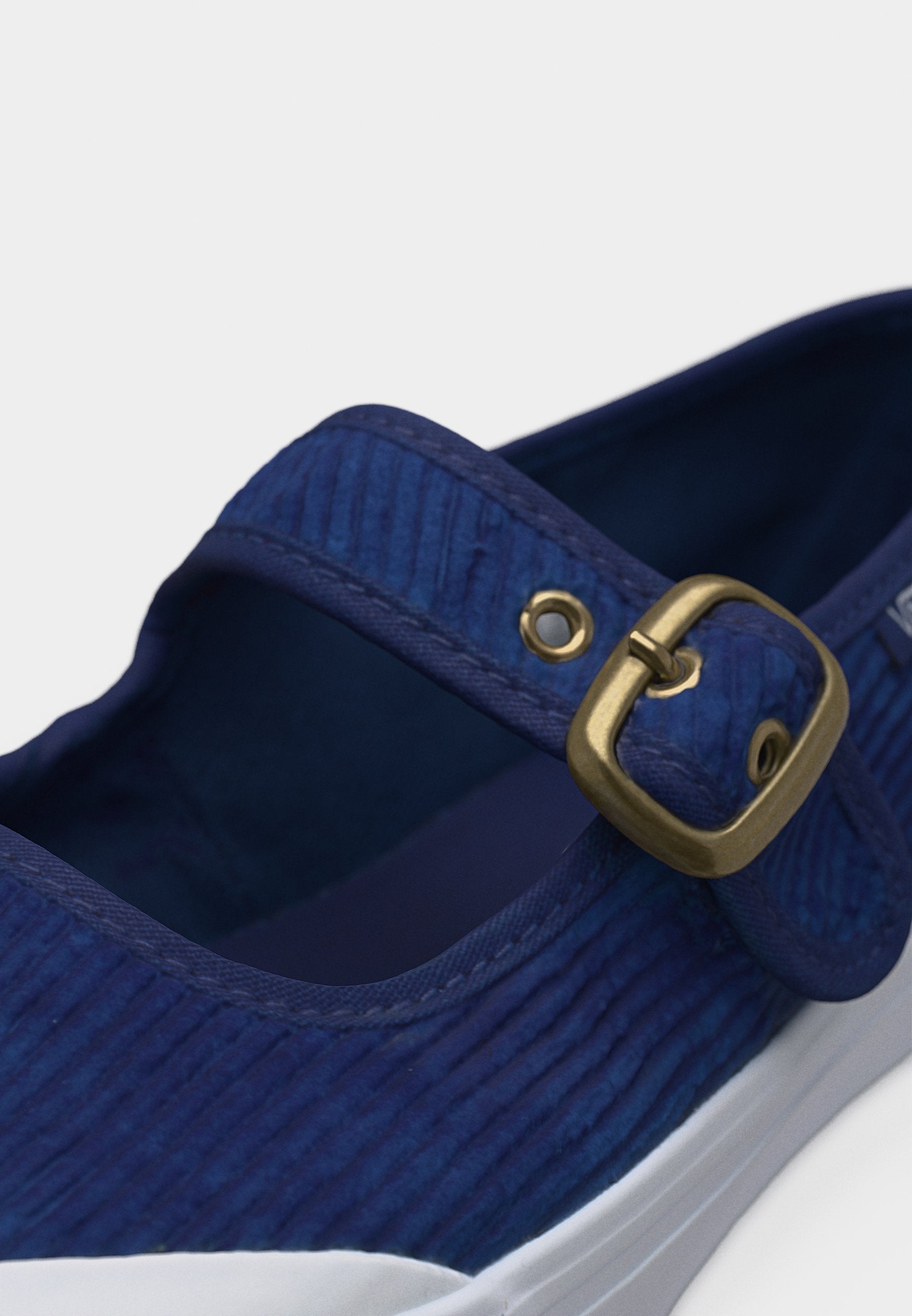 MARY JANE - Ankle strap ballet pumps - deep indigo