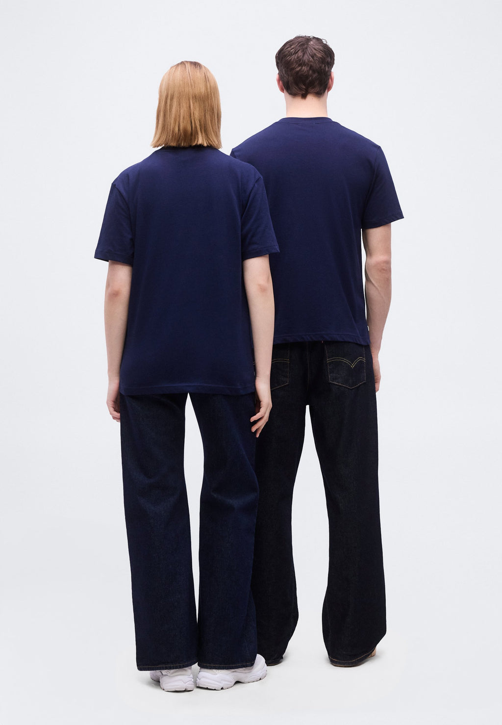 UNISEX - Print T-shirt - navy blue
