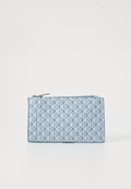 محفظة EMBLEM TOP ZIP CARDCASE - محفظة - أزرق باهت