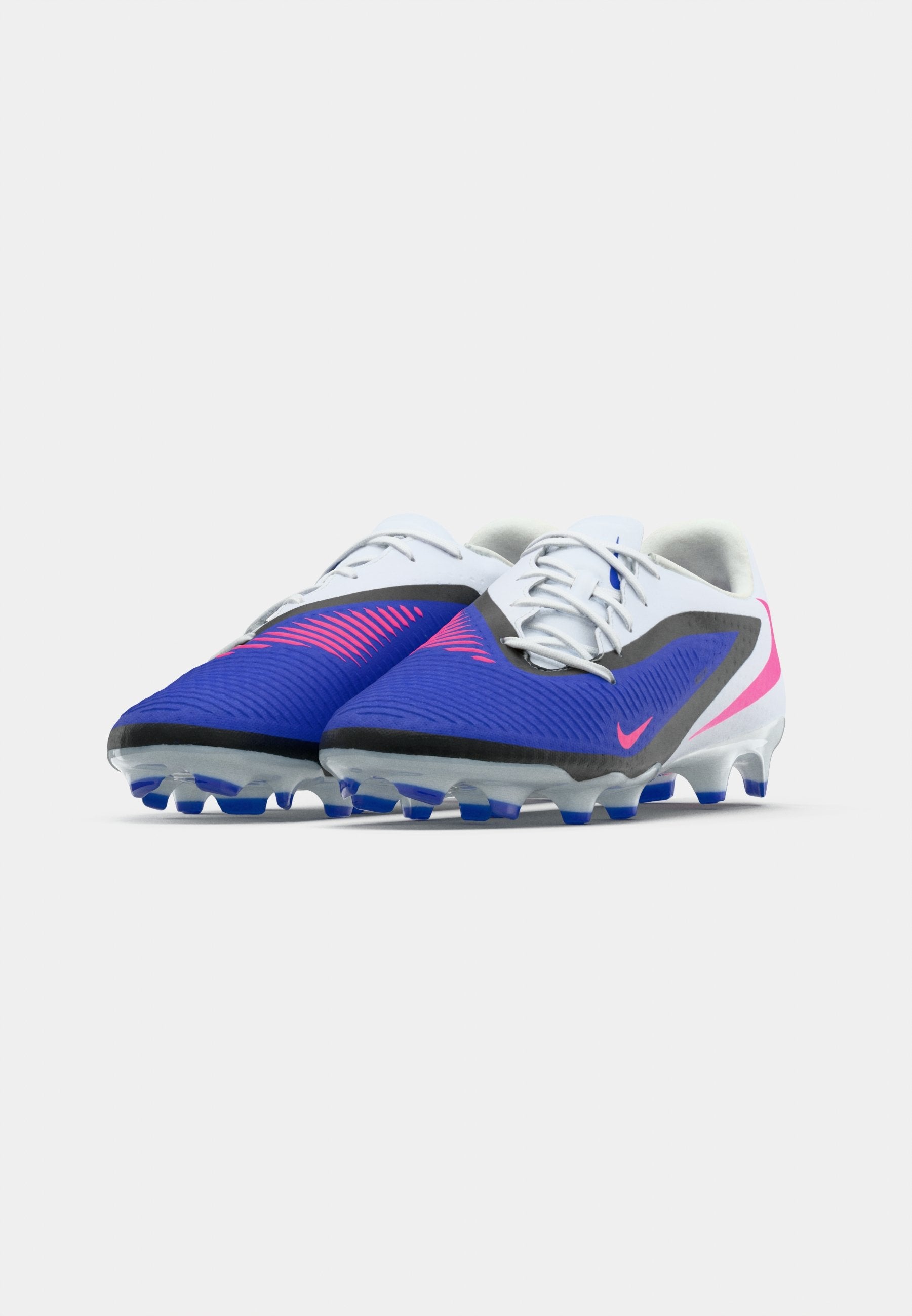 PHANTOM 6 LOW ACADEMY FG/MG UNISEX - Football boots artificial grass - racer blue/pink blast/white