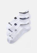 RUN NO SHOW UNISEX 3 PACK - Sneaker socks - white