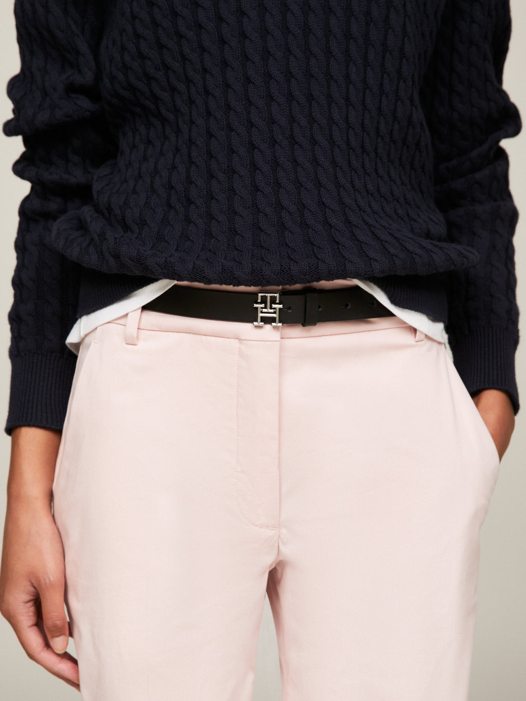 LOGO - Belt - black