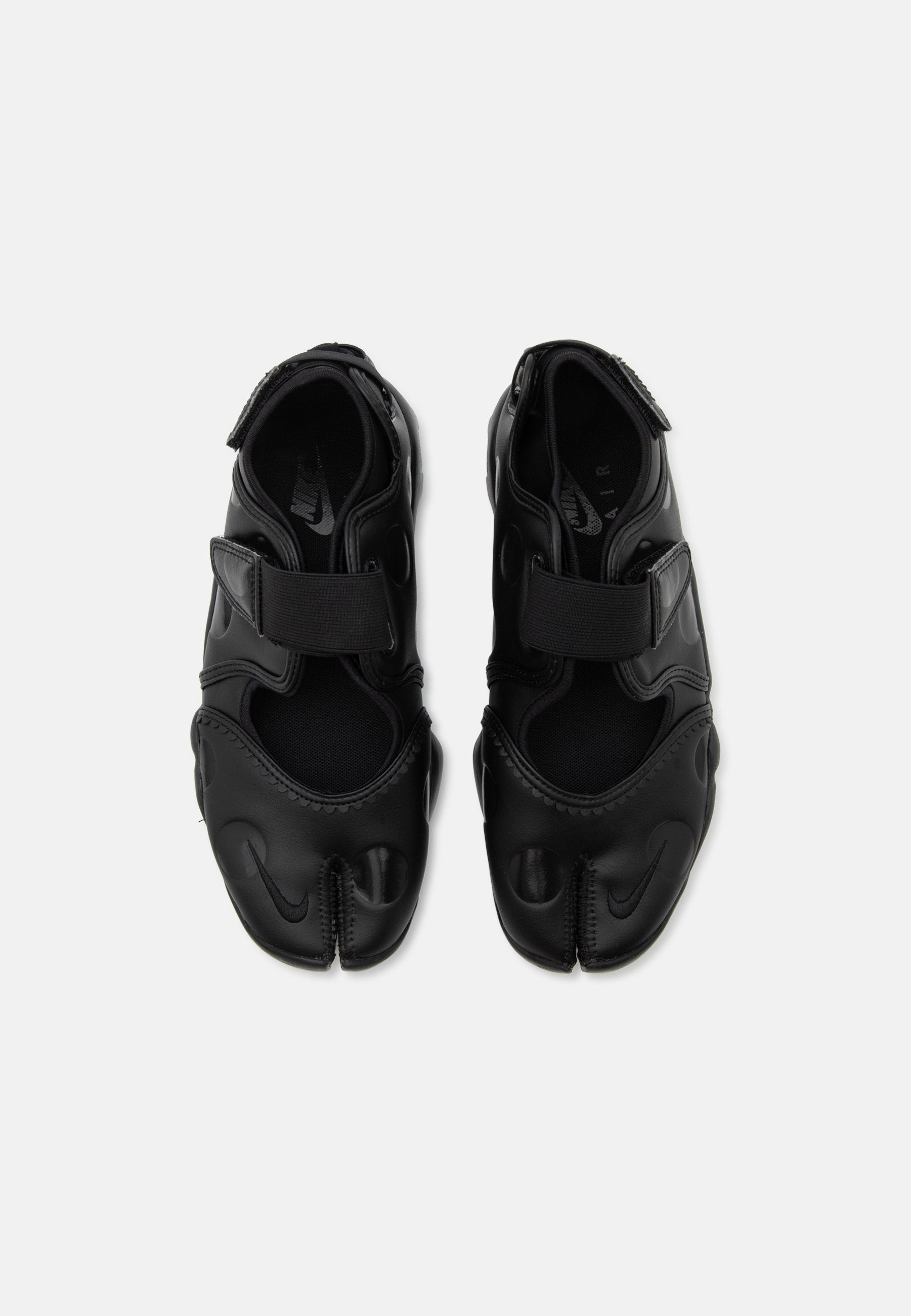 AIR RIFT DOT - Ankle strap ballet pumps - black