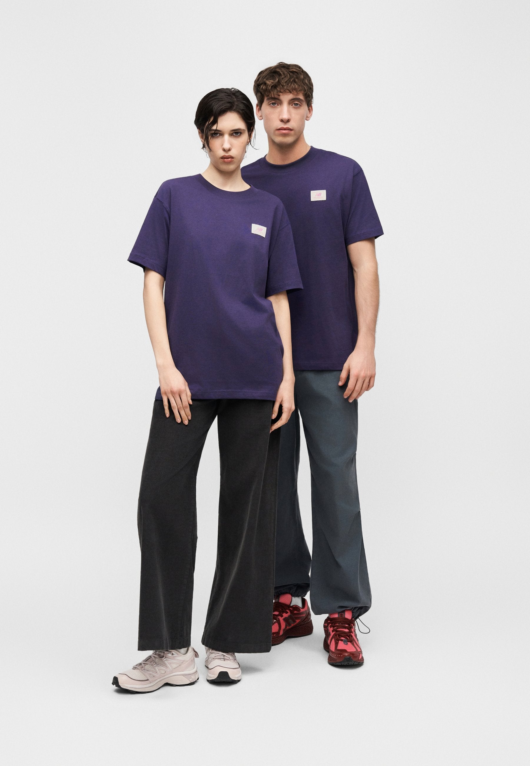 UNISEX - Print T-shirt - boysenberry