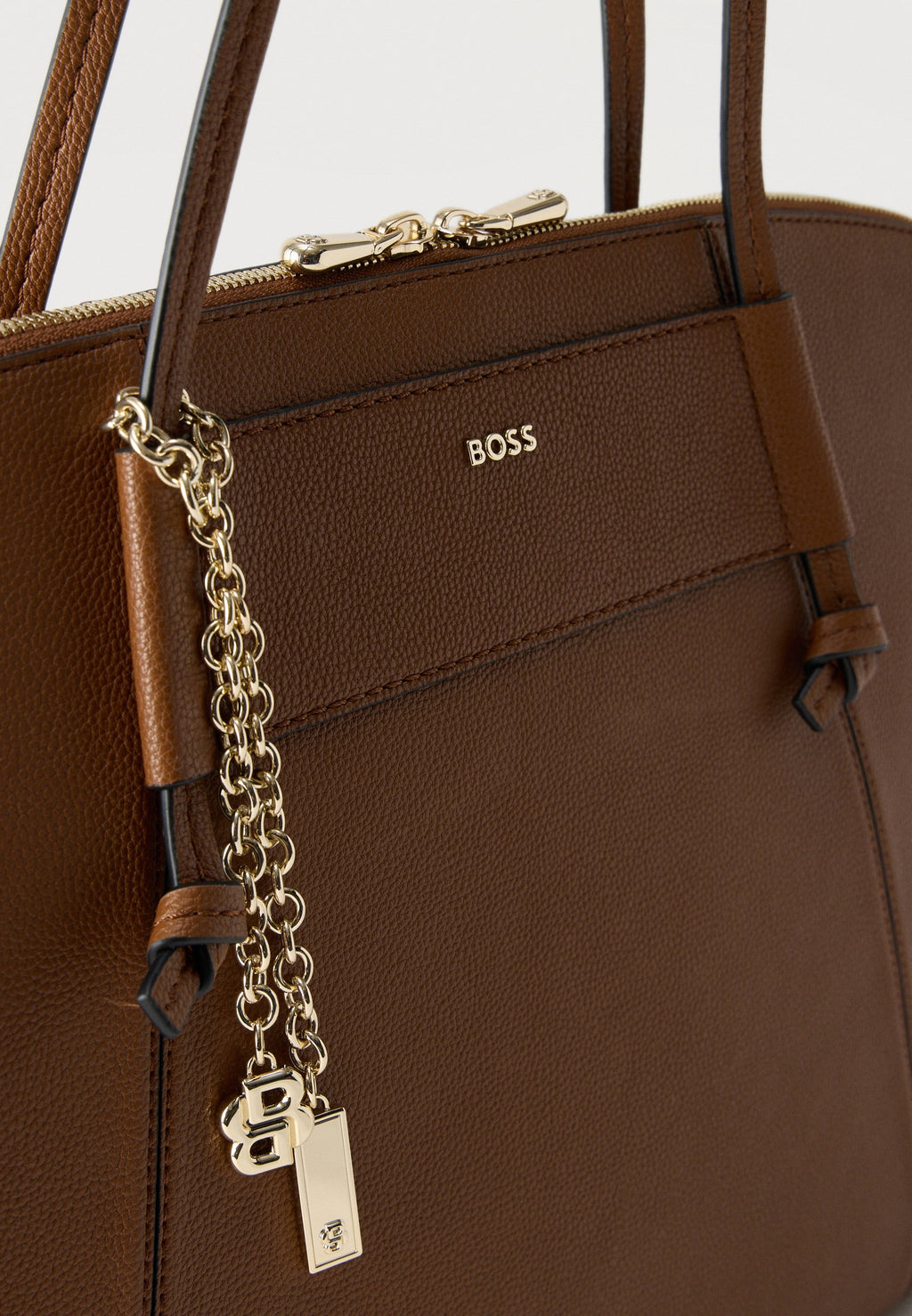 SALLEY - Tote bag - medium brown