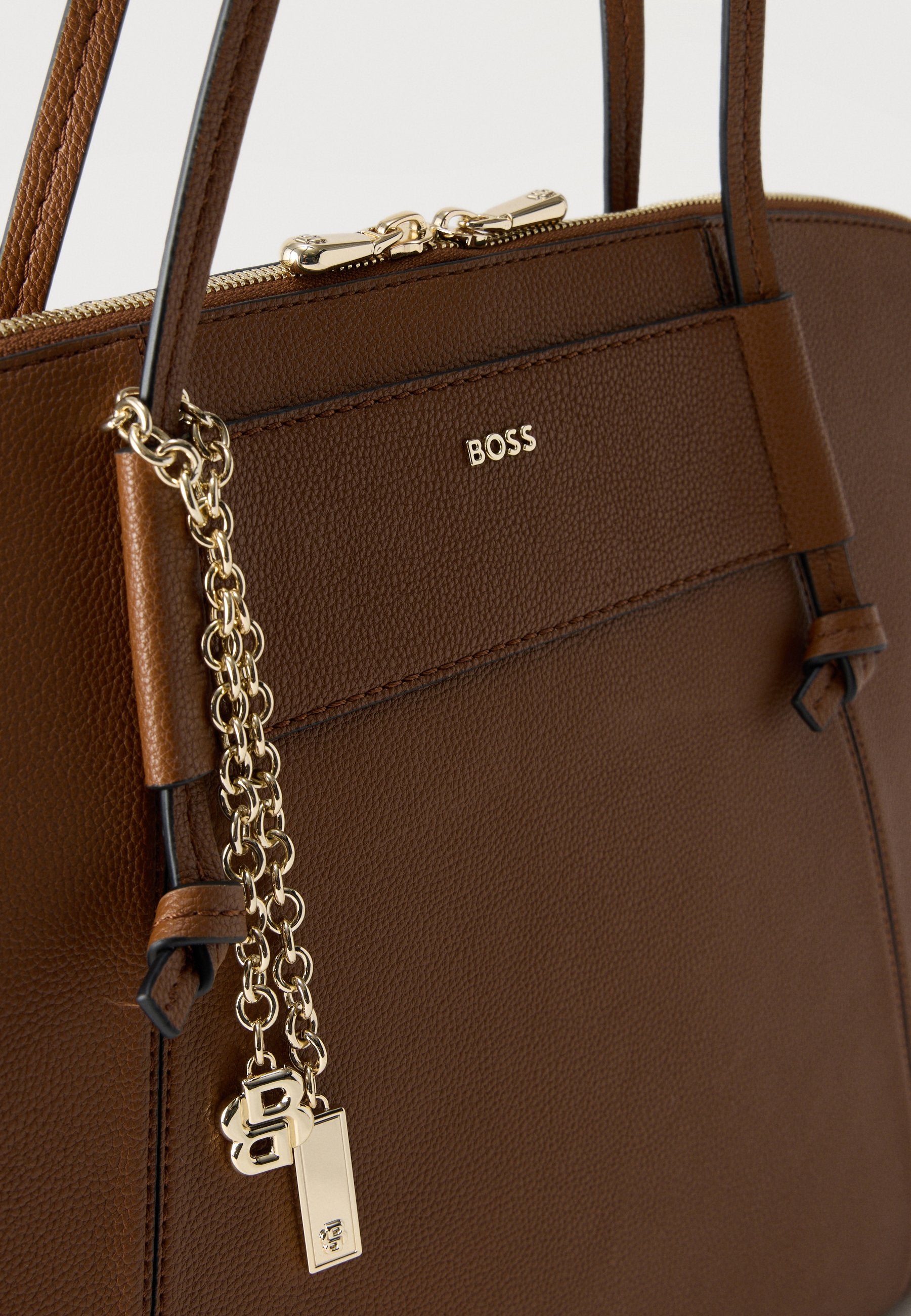 SALLEY - Tote bag - medium brown