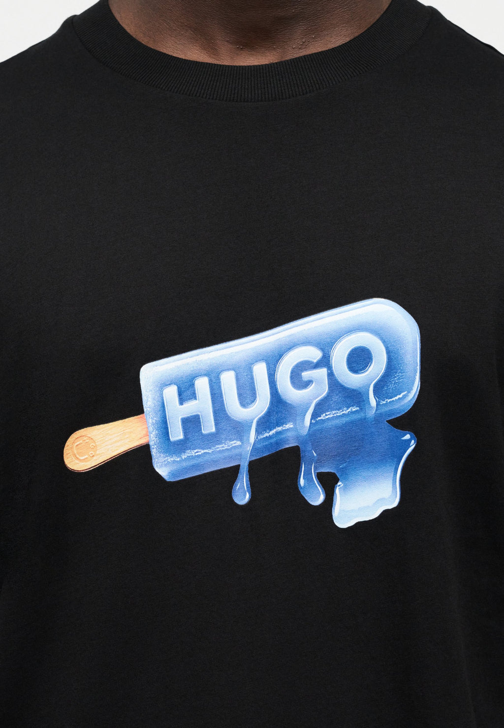 NOGLASY - Print T-shirt - black